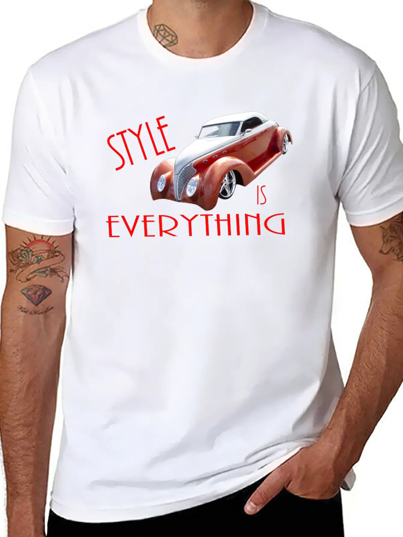 STYLE IS EVERYTHING Unisex Short Sleeve Soft Cotton T-Shirt – Casual Everyday Wear