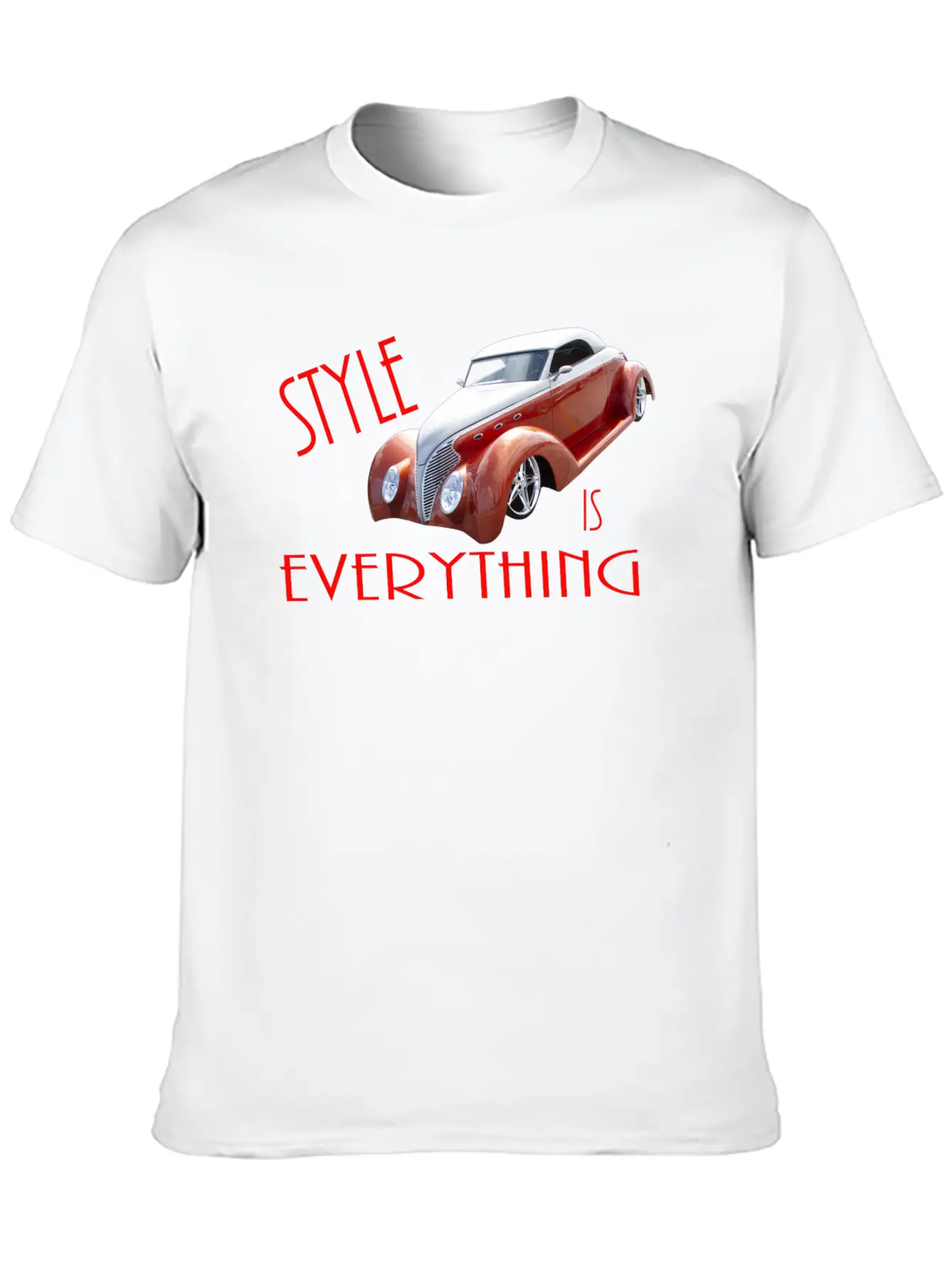 STYLE IS EVERYTHING Unisex Short Sleeve Soft Cotton T-Shirt – Casual Everyday Wear