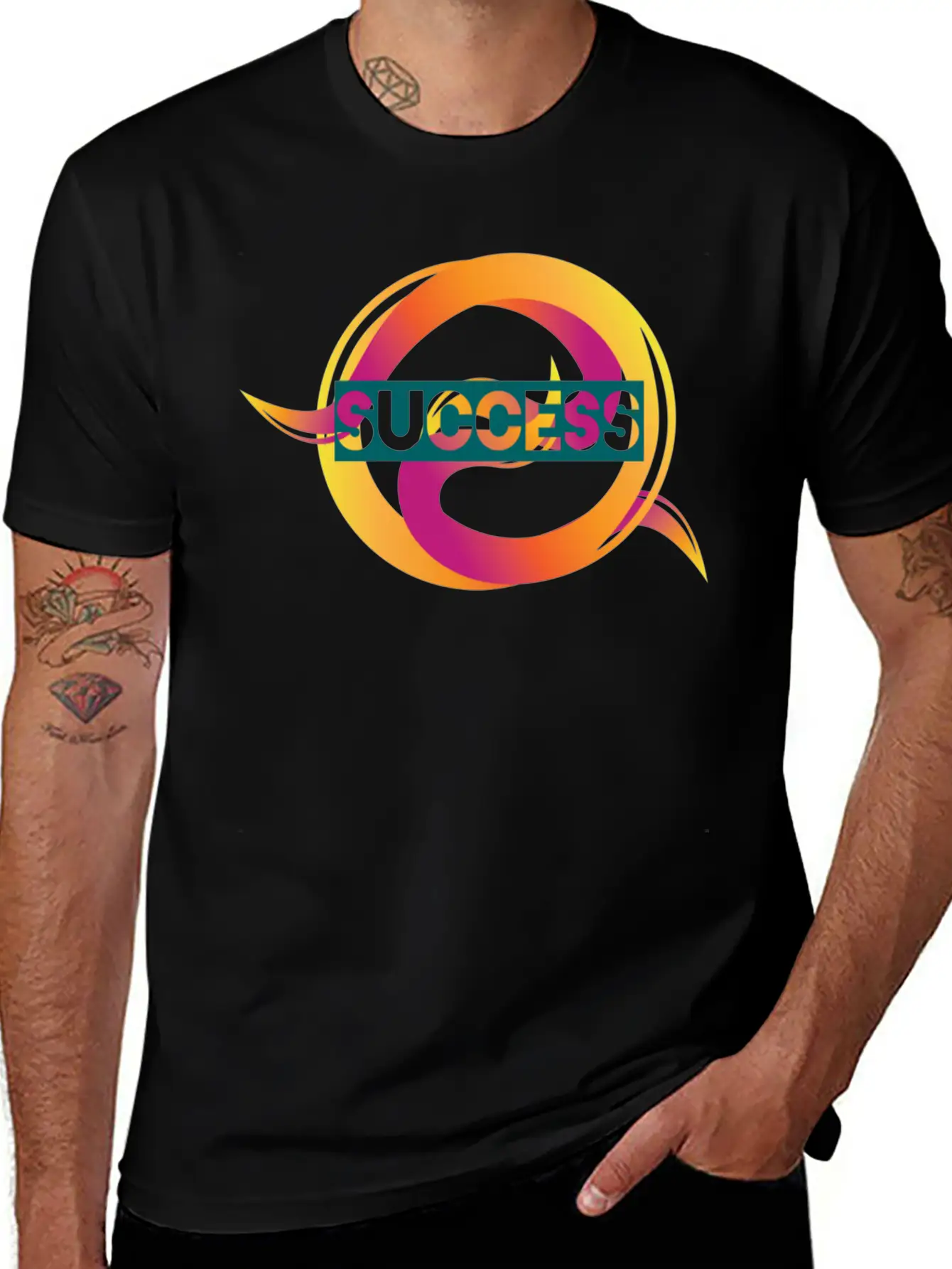 Success Unisex Short Sleeve Soft Cotton T-Shirt – Casual Everyday Wear