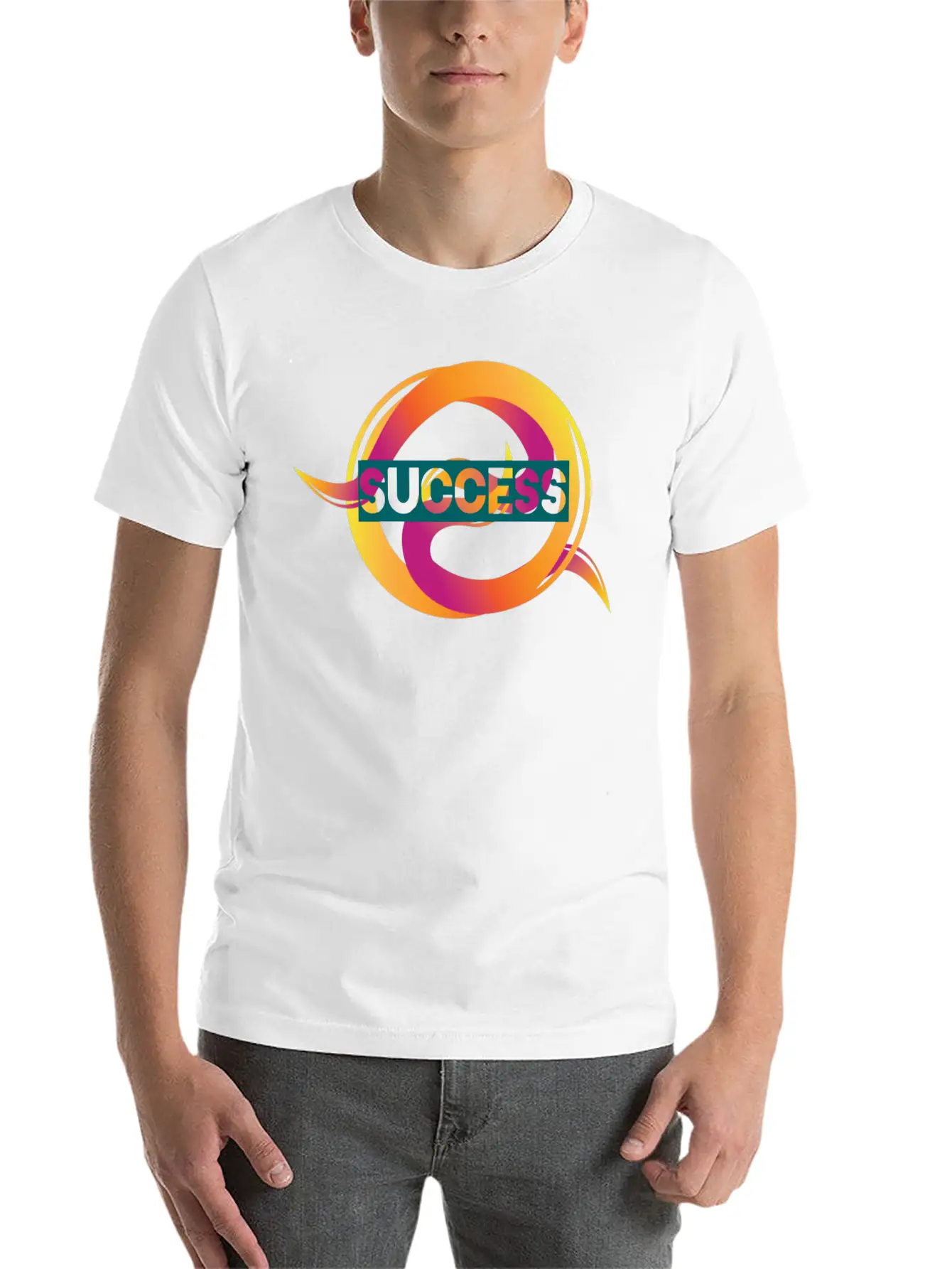 Success Unisex Short Sleeve Soft Cotton T-Shirt – Casual Everyday Wear