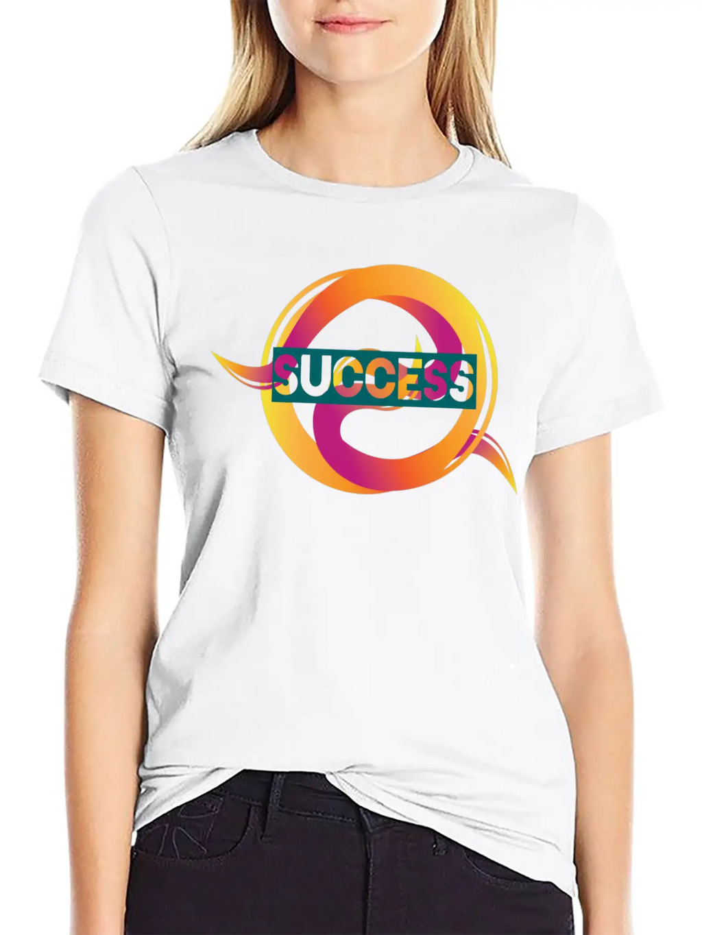 Success Unisex Short Sleeve Soft Cotton T-Shirt – Casual Everyday Wear