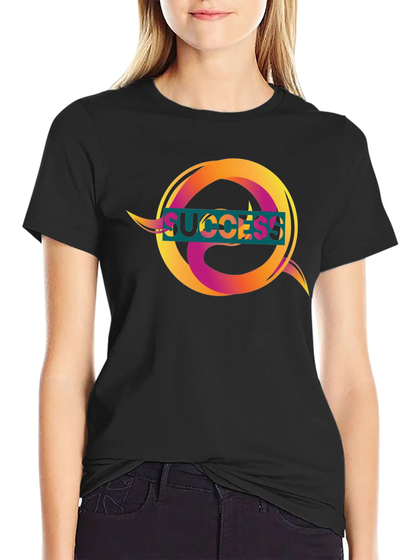 Success Unisex Short Sleeve Soft Cotton T-Shirt – Casual Everyday Wear
