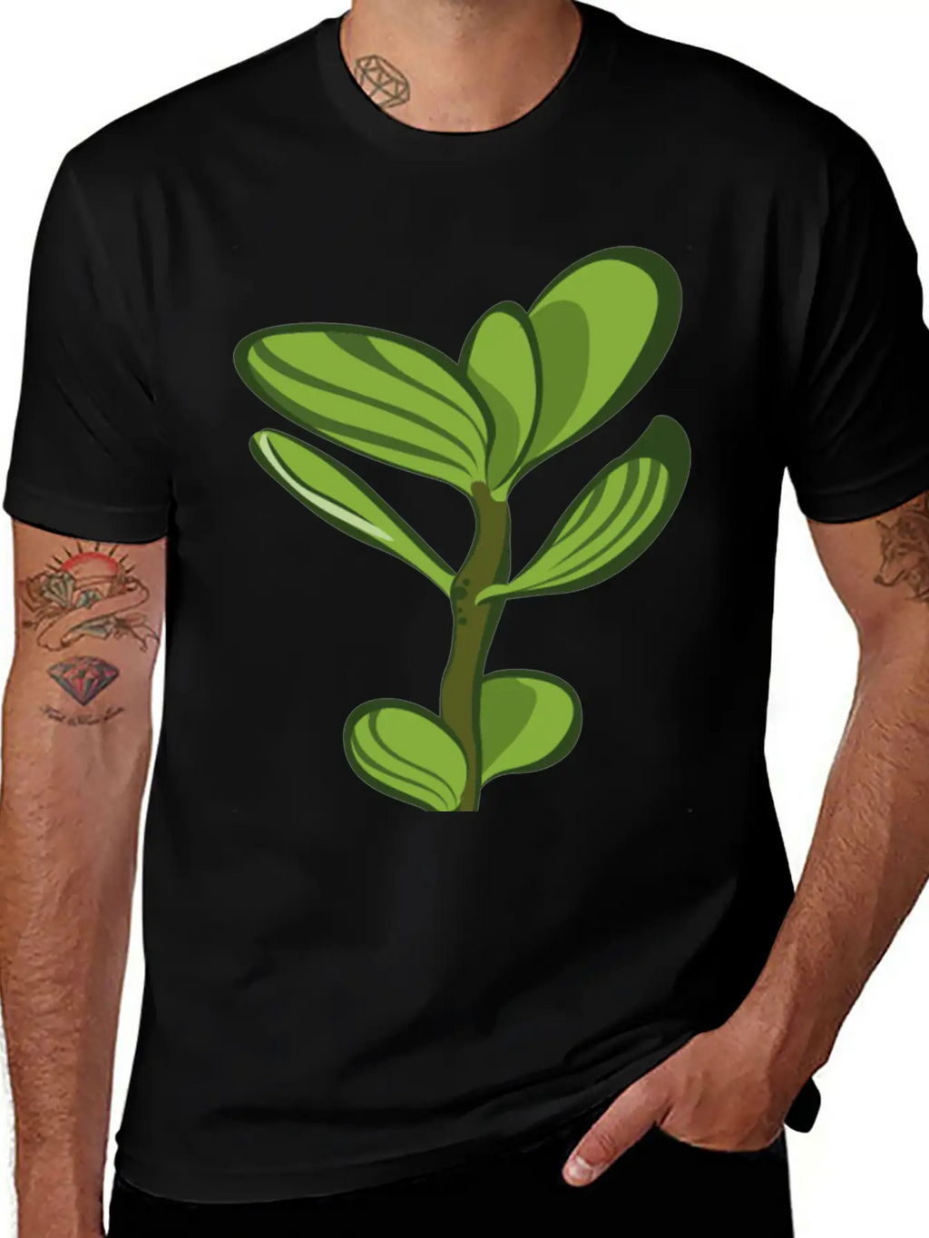 Succulent Unisex Casual T-Shirt – Clean Design For Daily Comfort