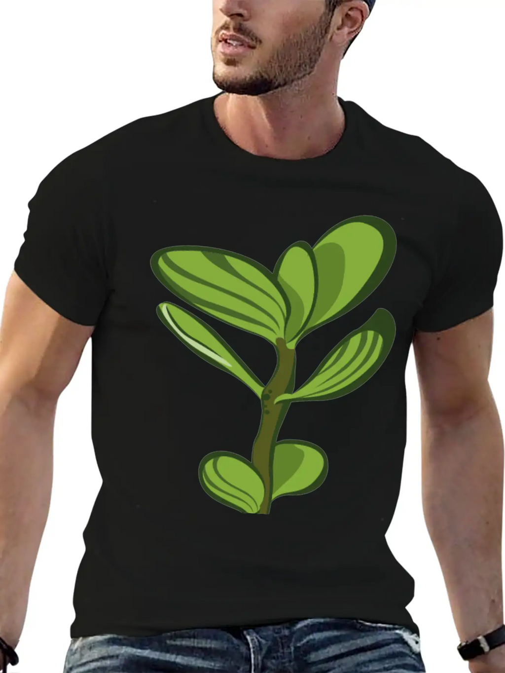 Succulent Unisex Casual T-Shirt – Clean Design For Daily Comfort