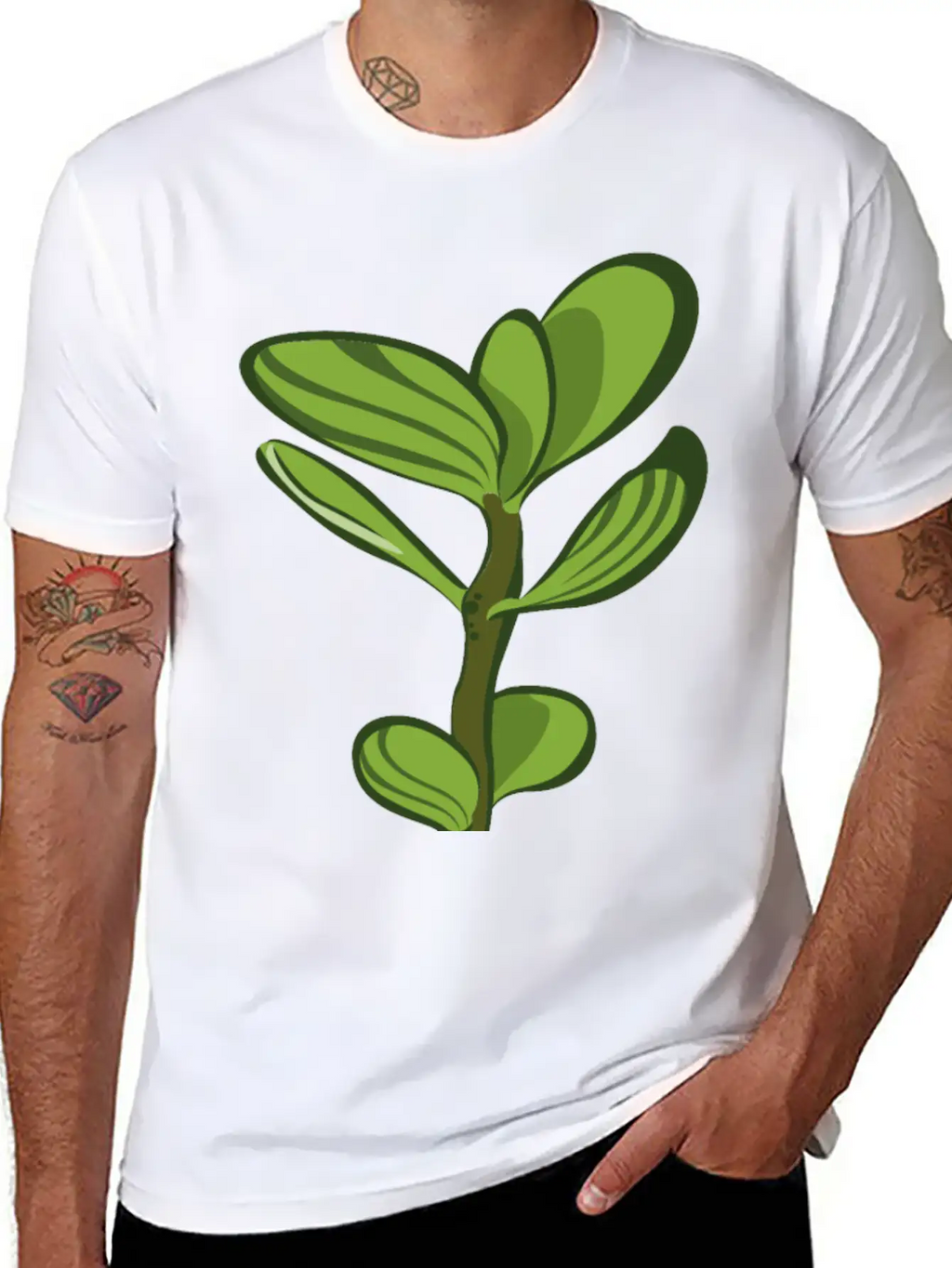 Succulent Unisex Casual T-Shirt – Clean Design For Daily Comfort