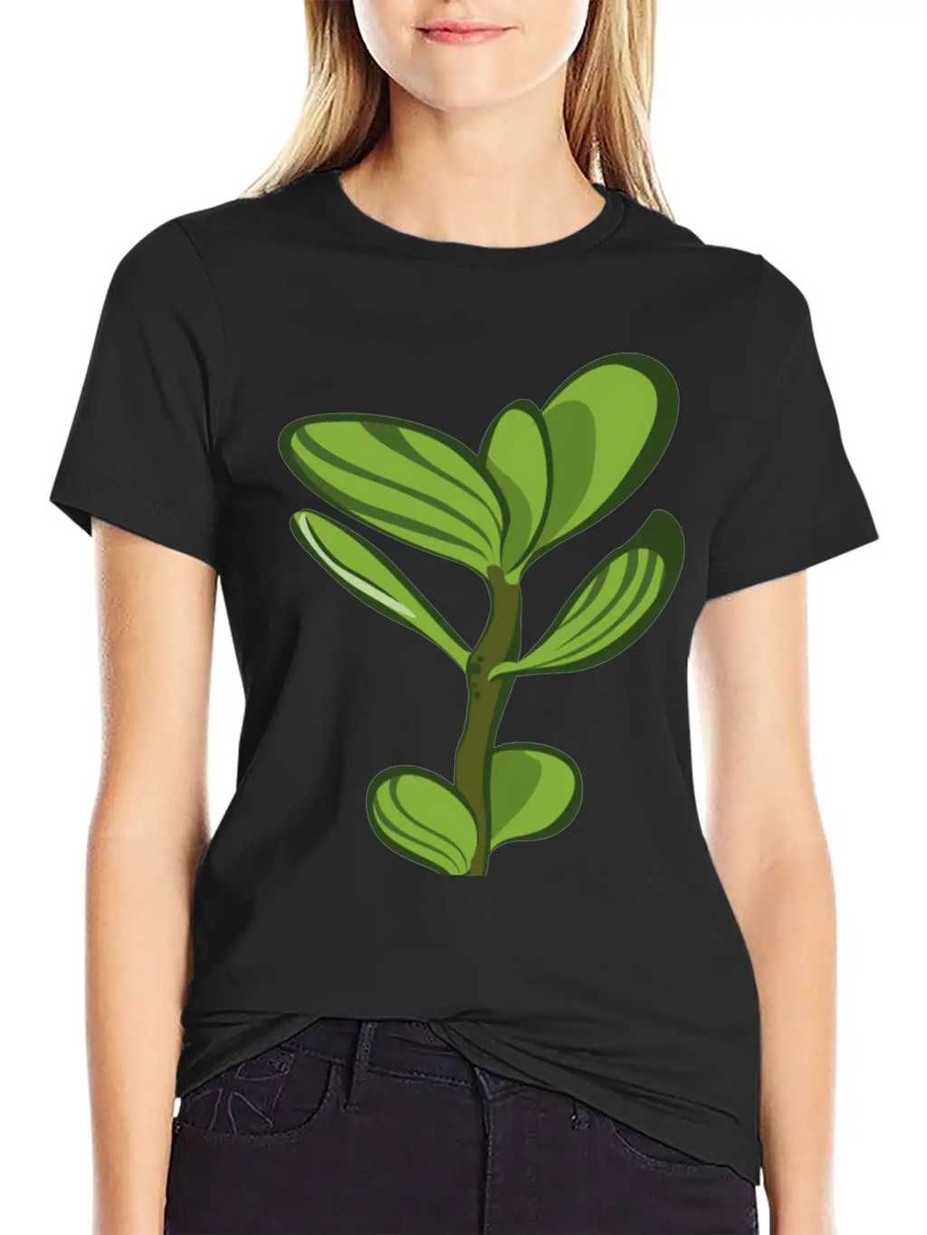 Succulent Unisex Casual T-Shirt – Clean Design For Daily Comfort