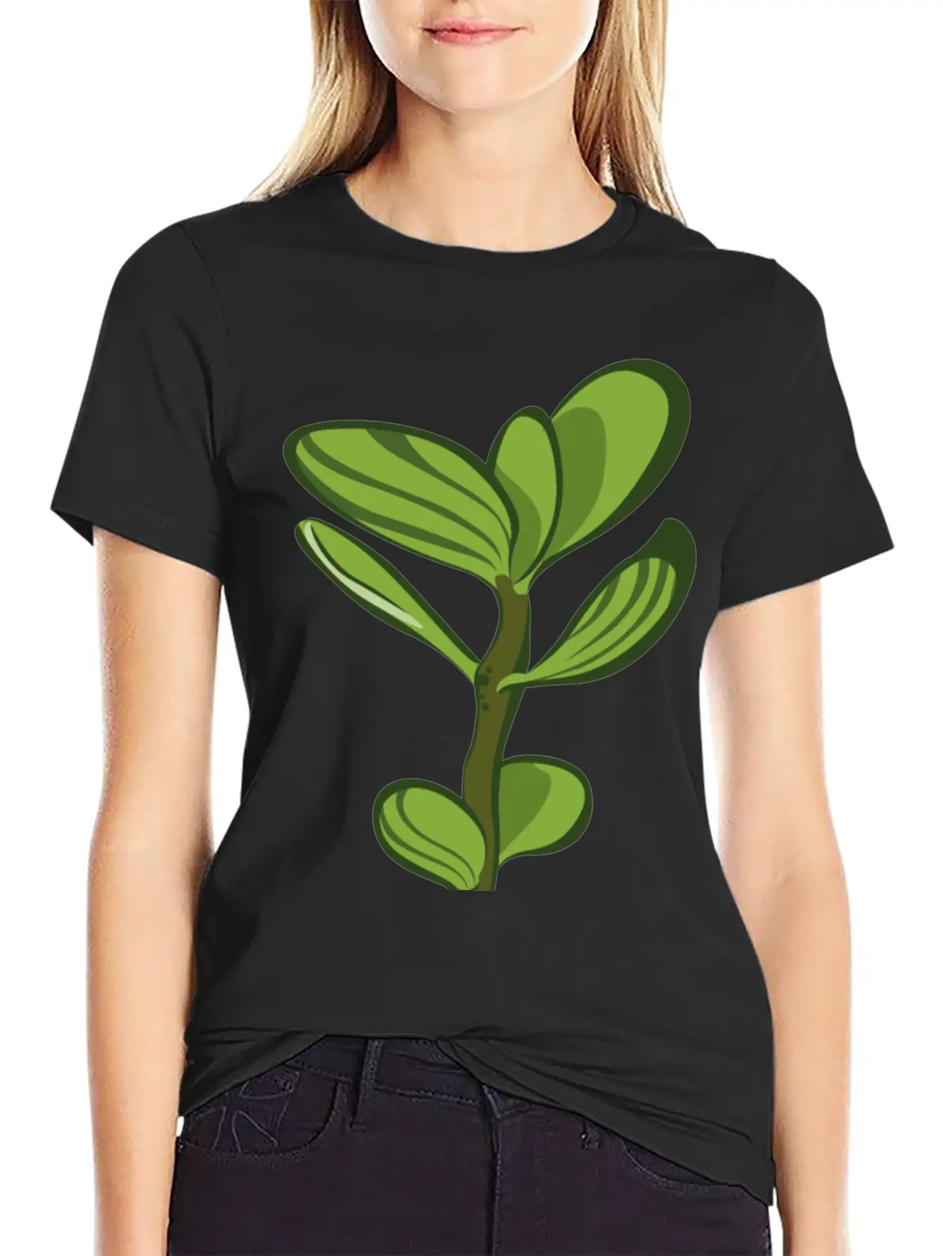 Succulent Unisex Casual T-Shirt – Clean Design For Daily Comfort