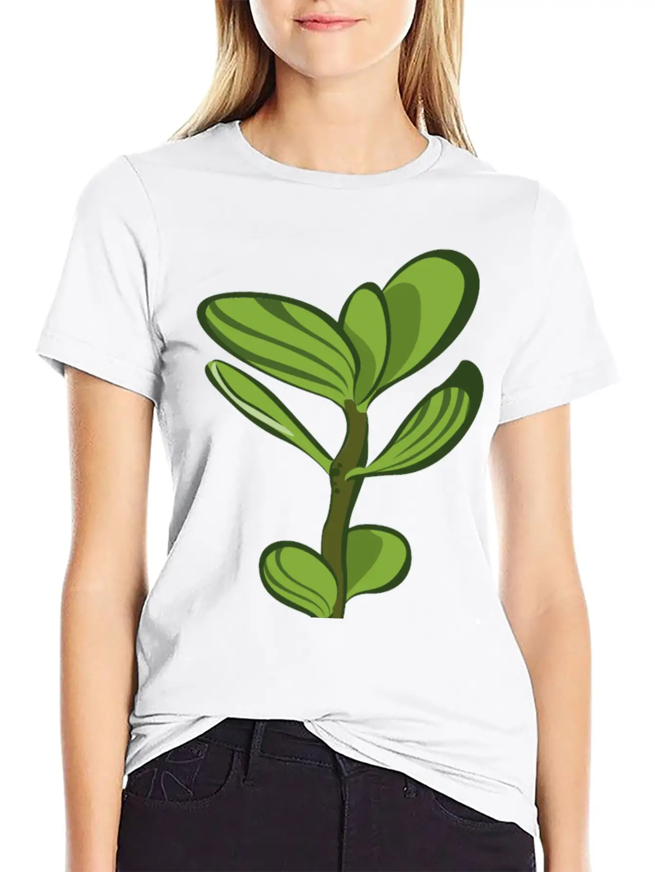 Succulent Unisex Casual T-Shirt – Clean Design For Daily Comfort