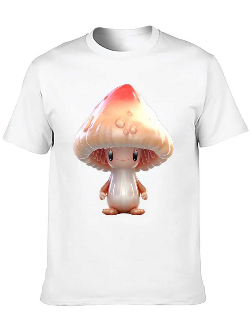 Sugar Sweet Mushroom Inge Unisex Casual T-Shirt – Clean Design For Daily Comfort