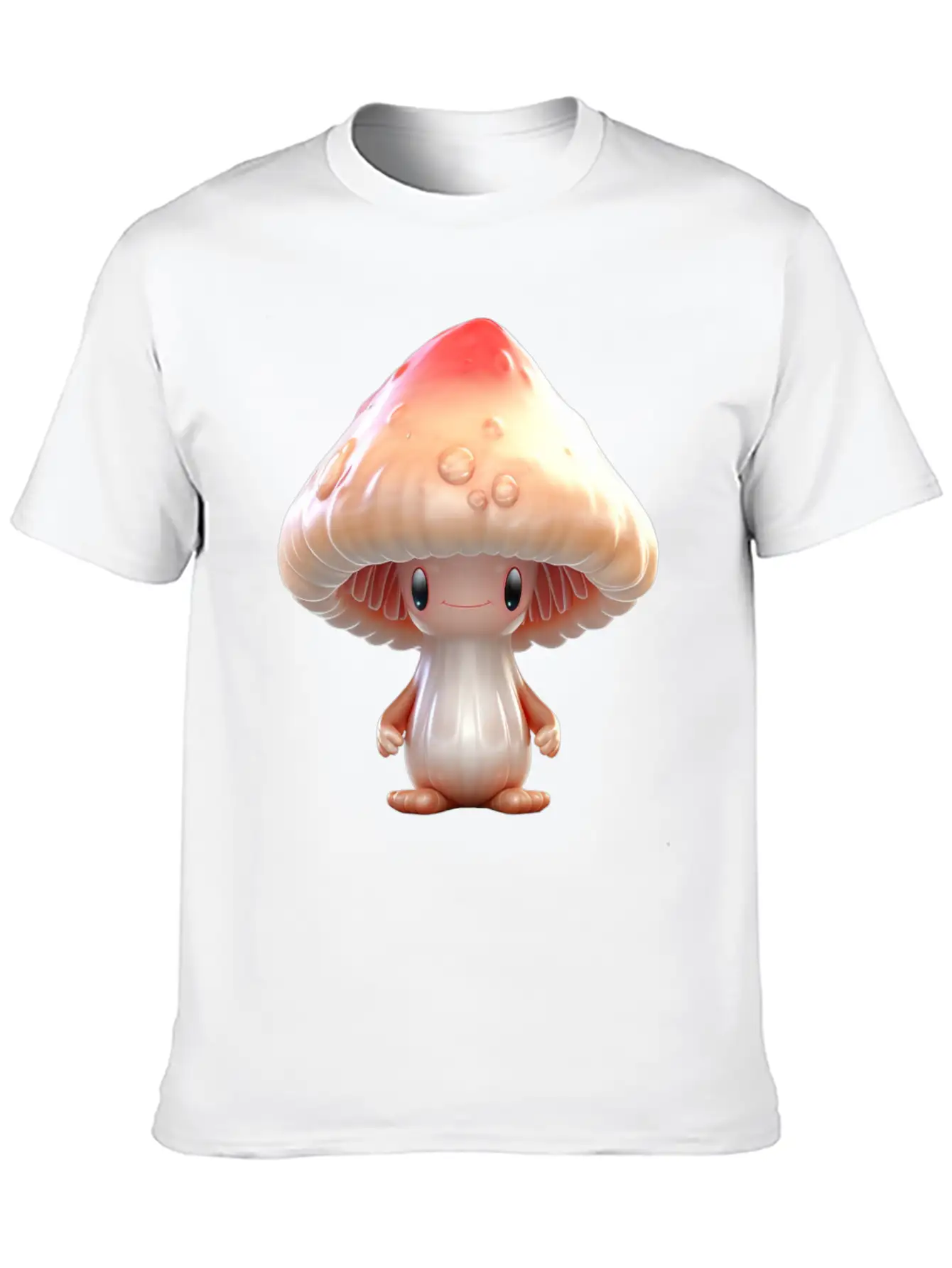 Sugar Sweet Mushroom Inge Unisex Casual T-Shirt – Clean Design For Daily Comfort