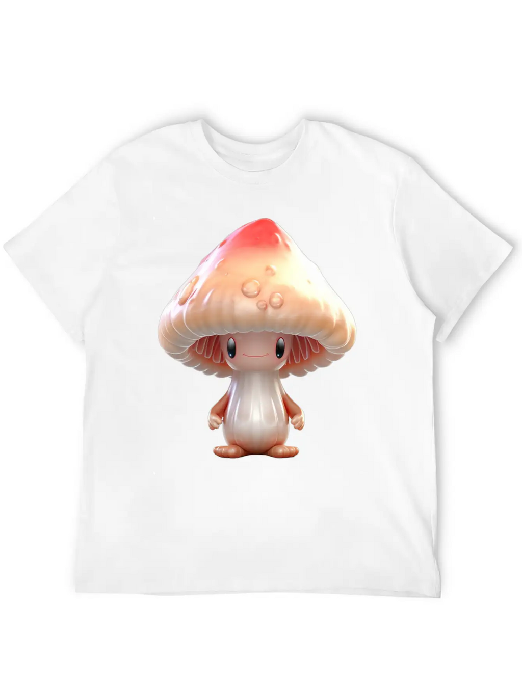 Sugar Sweet Mushroom Inge Unisex Casual T-Shirt – Clean Design For Daily Comfort