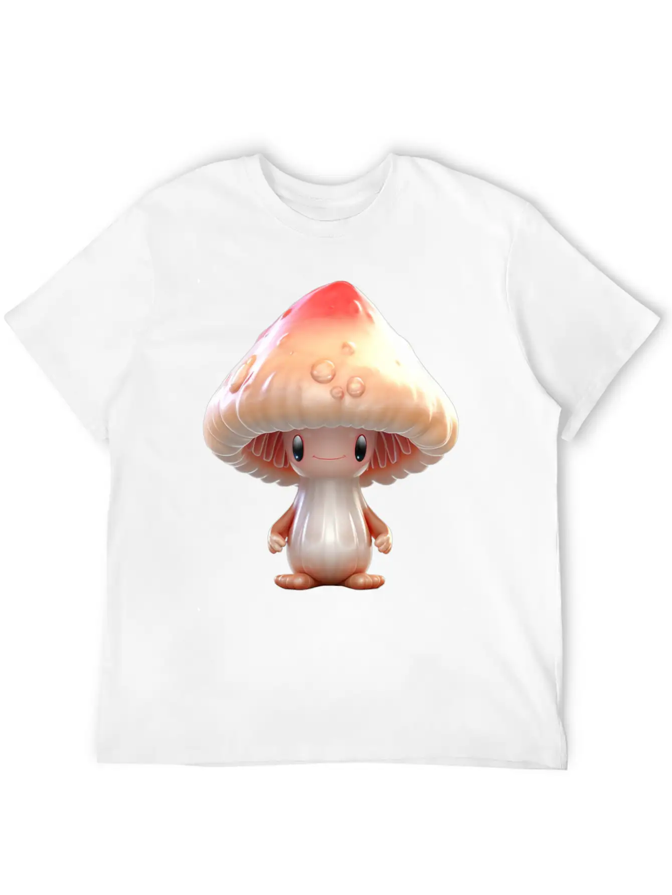 Sugar Sweet Mushroom Inge Unisex Casual T-Shirt – Clean Design For Daily Comfort