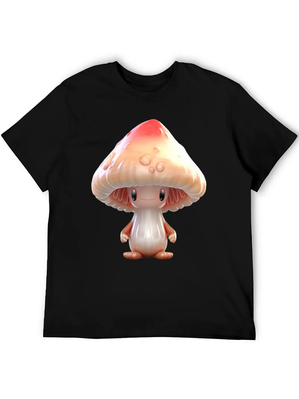 Sugar Sweet Mushroom Inge Unisex Casual T-Shirt – Clean Design For Daily Comfort