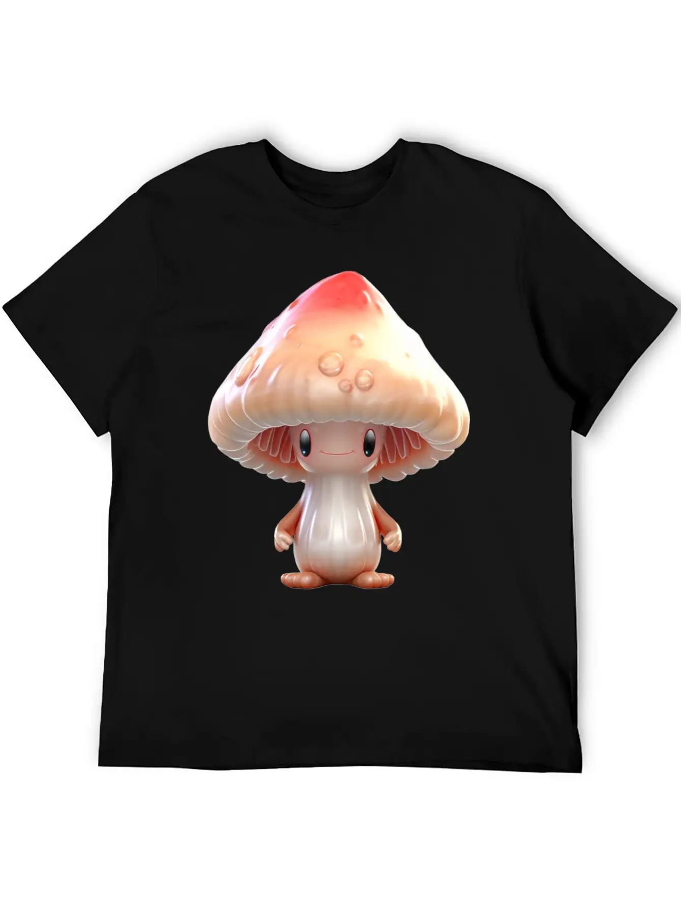 Sugar Sweet Mushroom Inge Unisex Casual T-Shirt – Clean Design For Daily Comfort