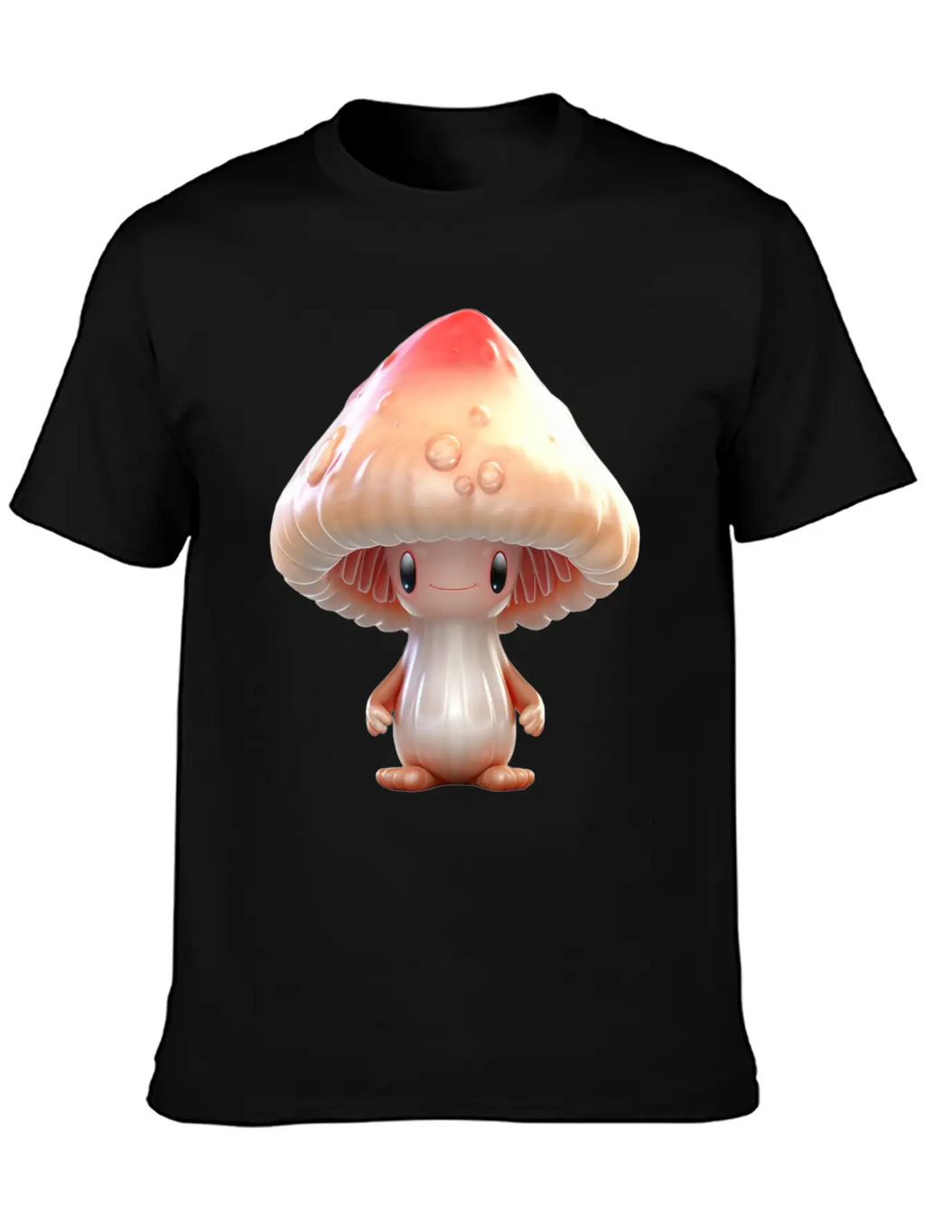 Sugar Sweet Mushroom Inge Unisex Casual T-Shirt – Clean Design For Daily Comfort