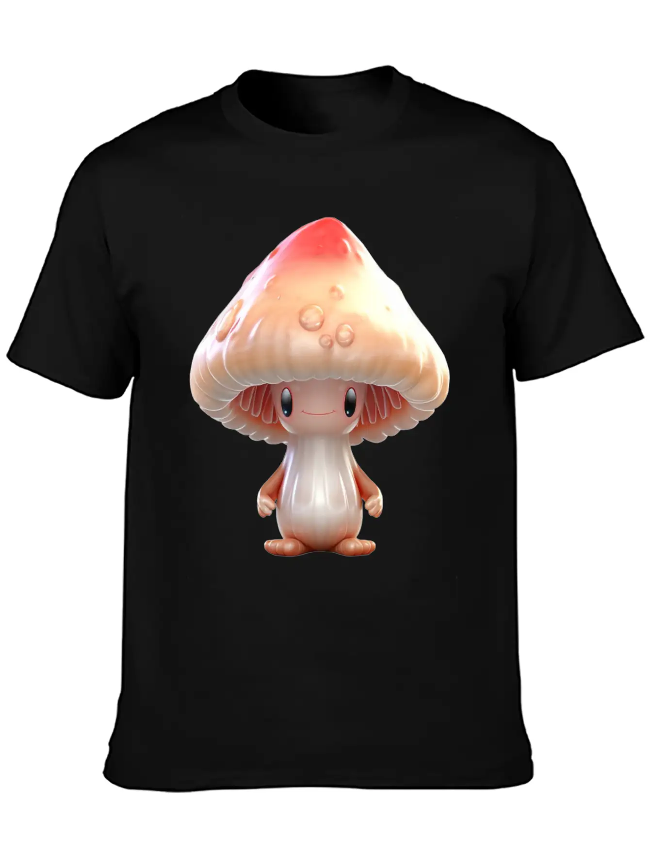Sugar Sweet Mushroom Inge Unisex Casual T-Shirt – Clean Design For Daily Comfort
