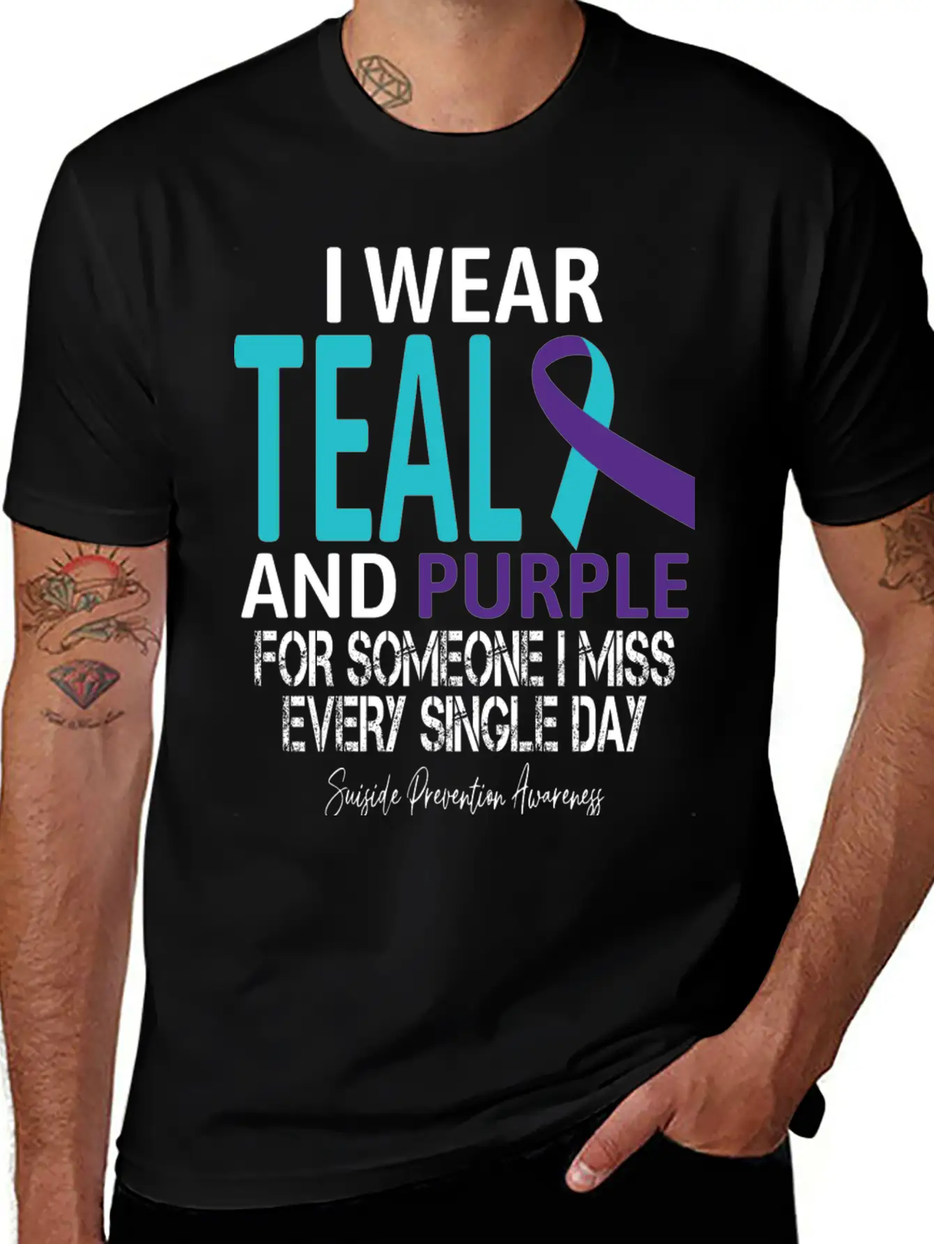 Suicide Prevention Awareness Fight Essential Cotton Tee For Daily Outfits – Unisex Style