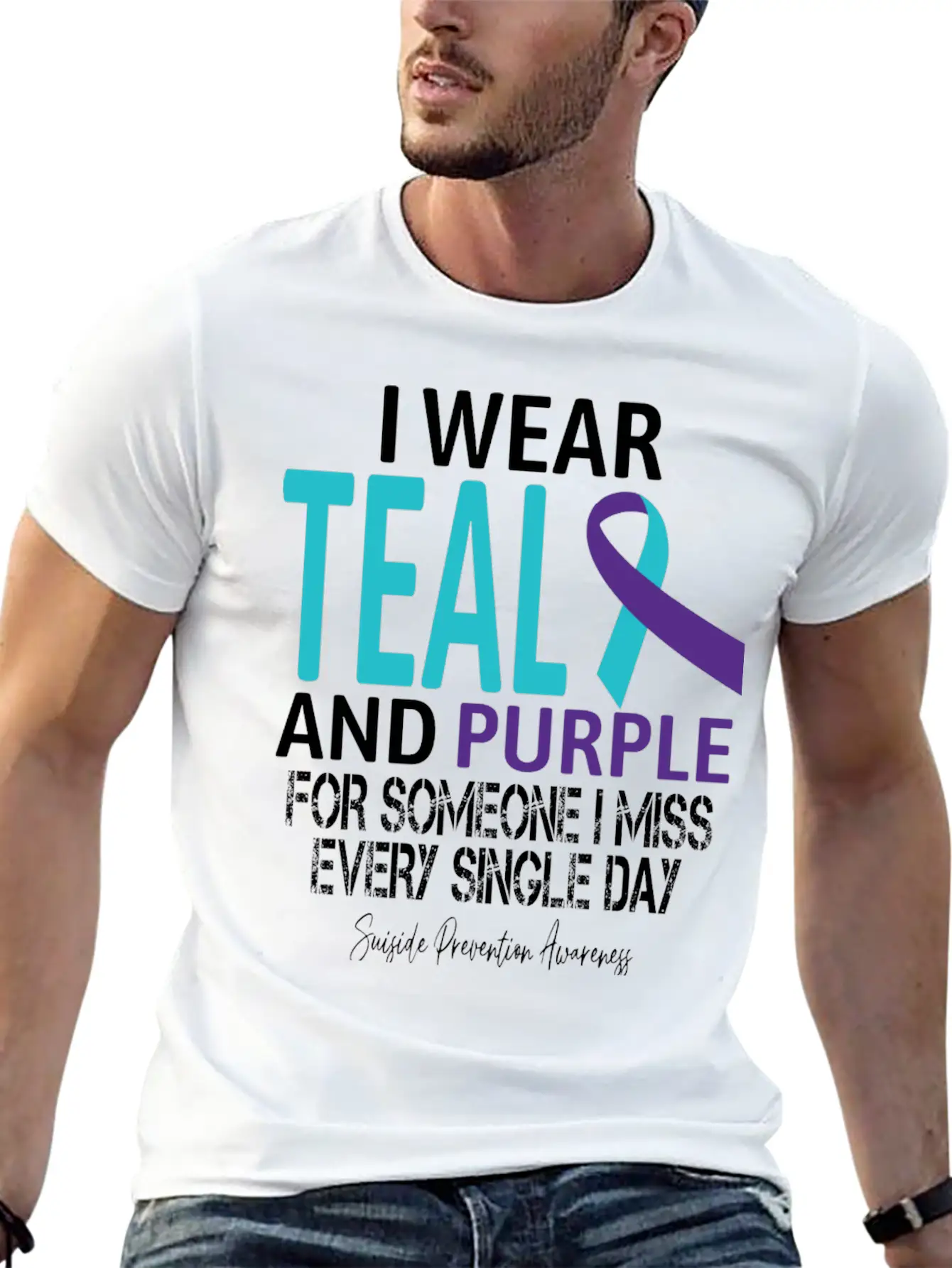 Suicide Prevention Awareness Fight Essential Cotton Tee For Daily Outfits – Unisex Style