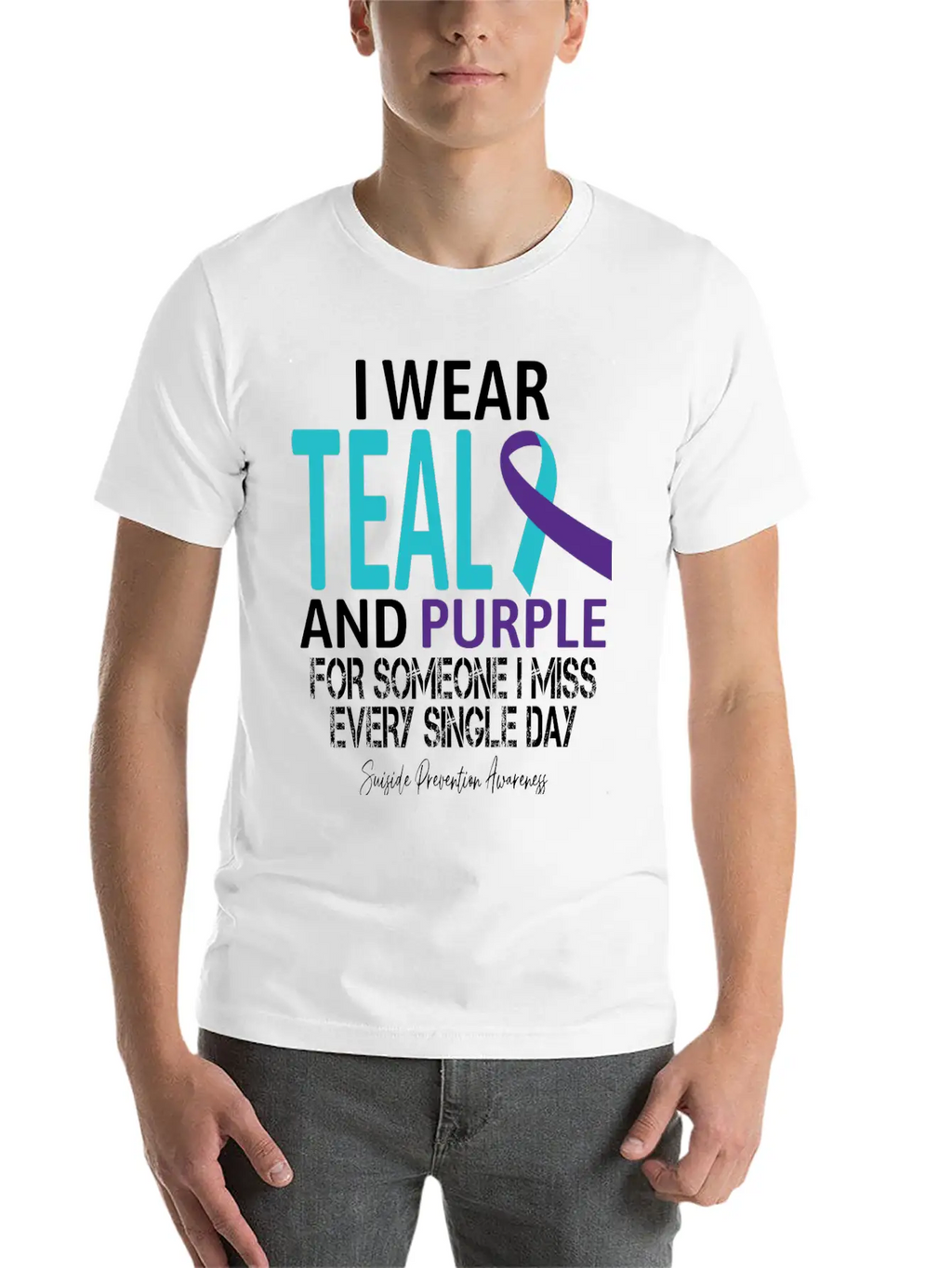 Suicide Prevention Awareness Fight Essential Cotton Tee For Daily Outfits – Unisex Style