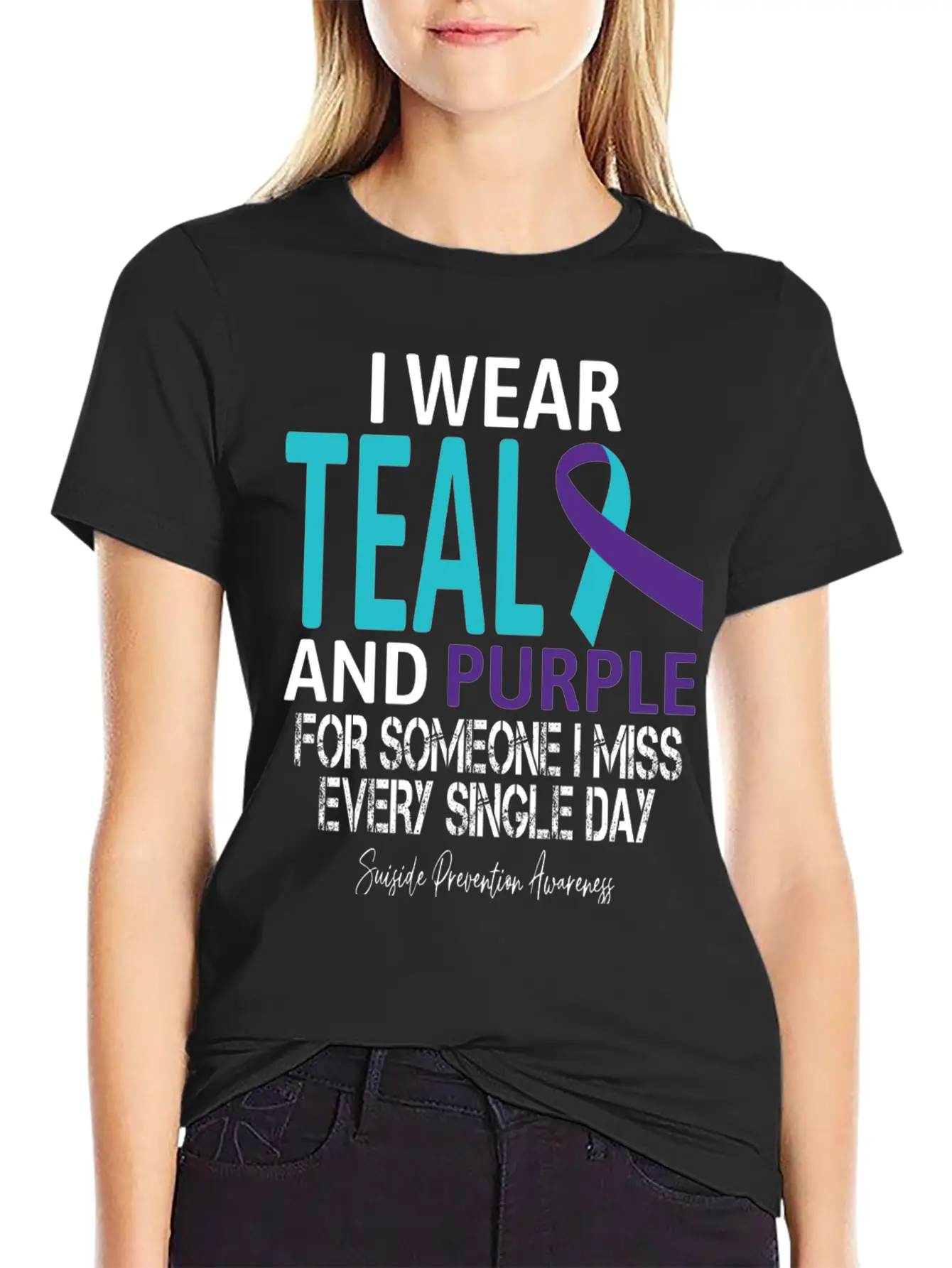 Suicide Prevention Awareness Fight Essential Cotton Tee For Daily Outfits – Unisex Style
