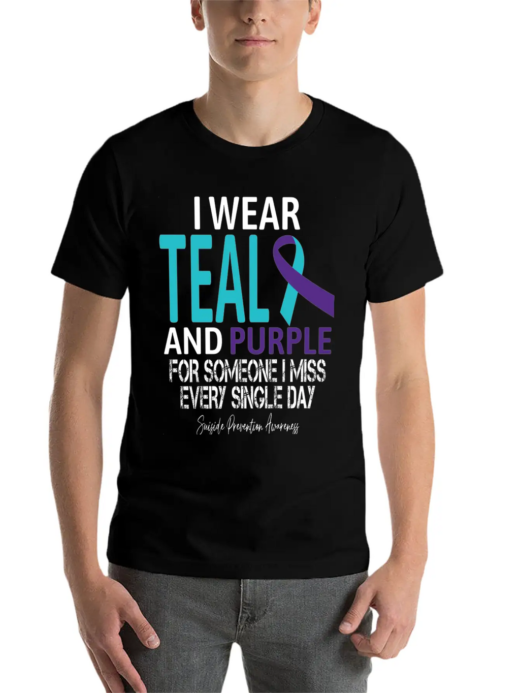Suicide Prevention Awareness Fight Essential Cotton Tee For Daily Outfits – Unisex Style