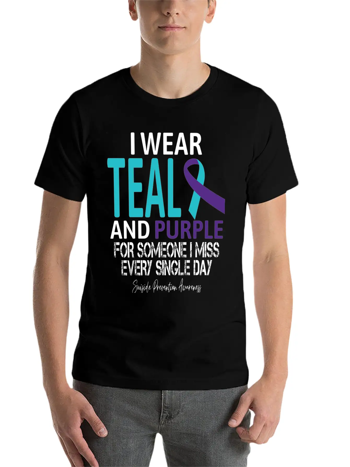 Suicide Prevention Awareness Fight Essential Cotton Tee For Daily Outfits – Unisex Style