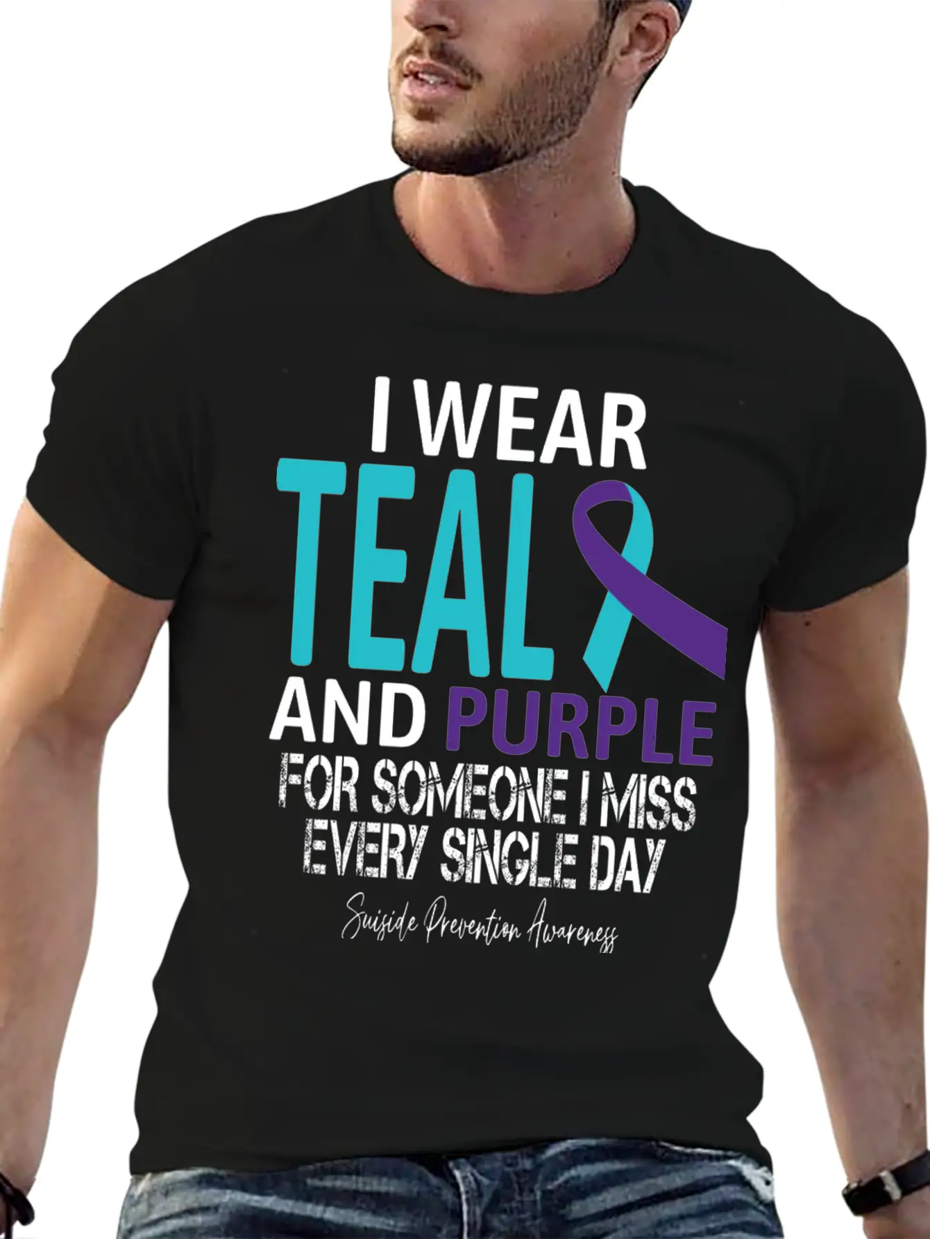 Suicide Prevention Awareness Fight Essential Cotton Tee For Daily Outfits – Unisex Style