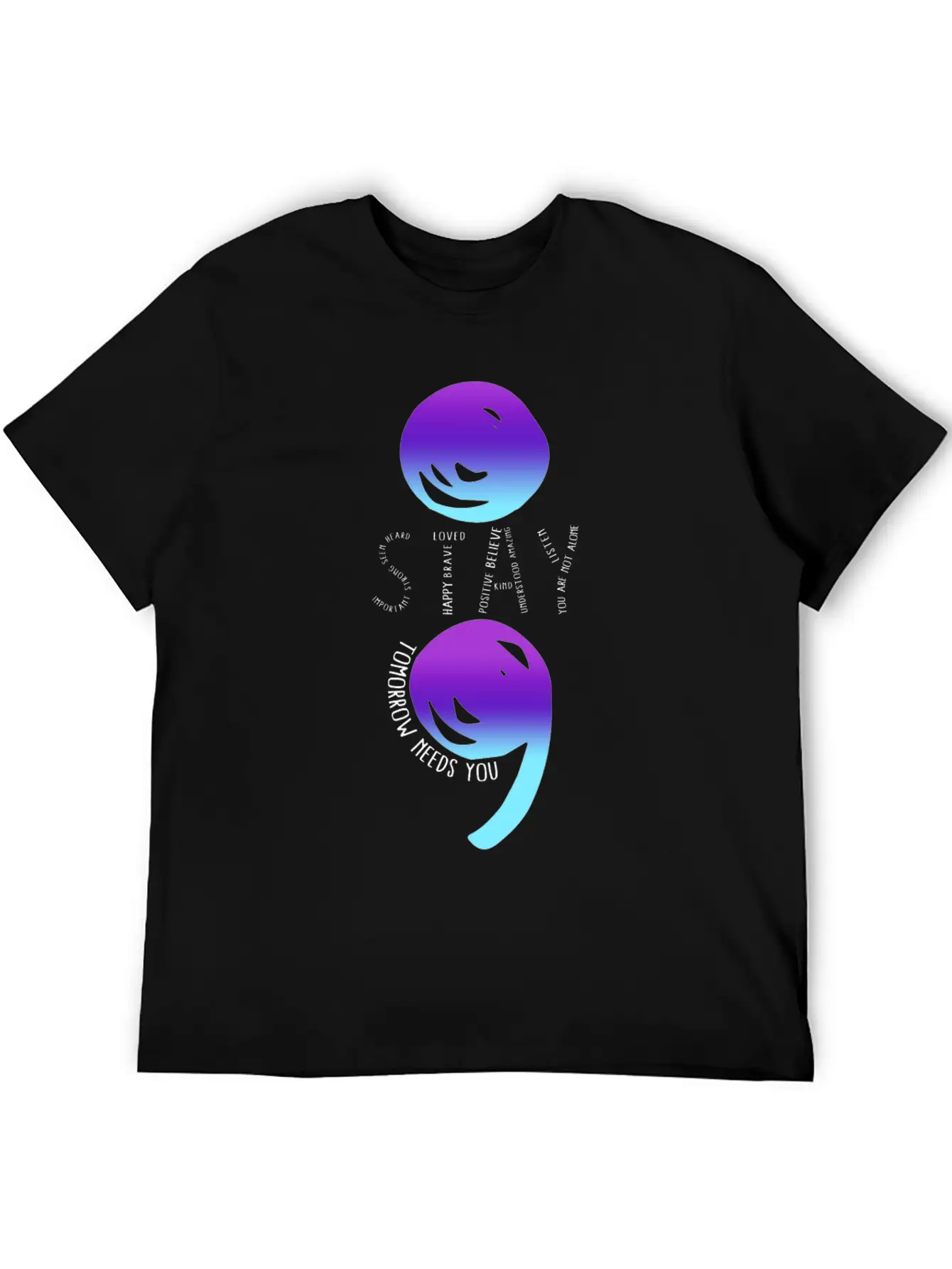 Suicide Prevention Awareness Shirt, Stay Tomorrow Stylish Everyday T-Shirt – Unisex Basic Cotton Tee