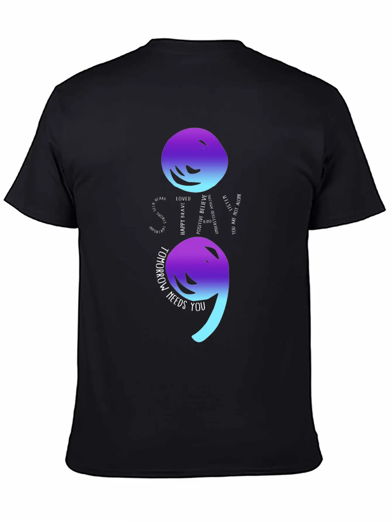 Suicide Prevention Awareness Shirt, Stay Tomorrow Stylish Everyday T-Shirt – Unisex Basic Cotton Tee