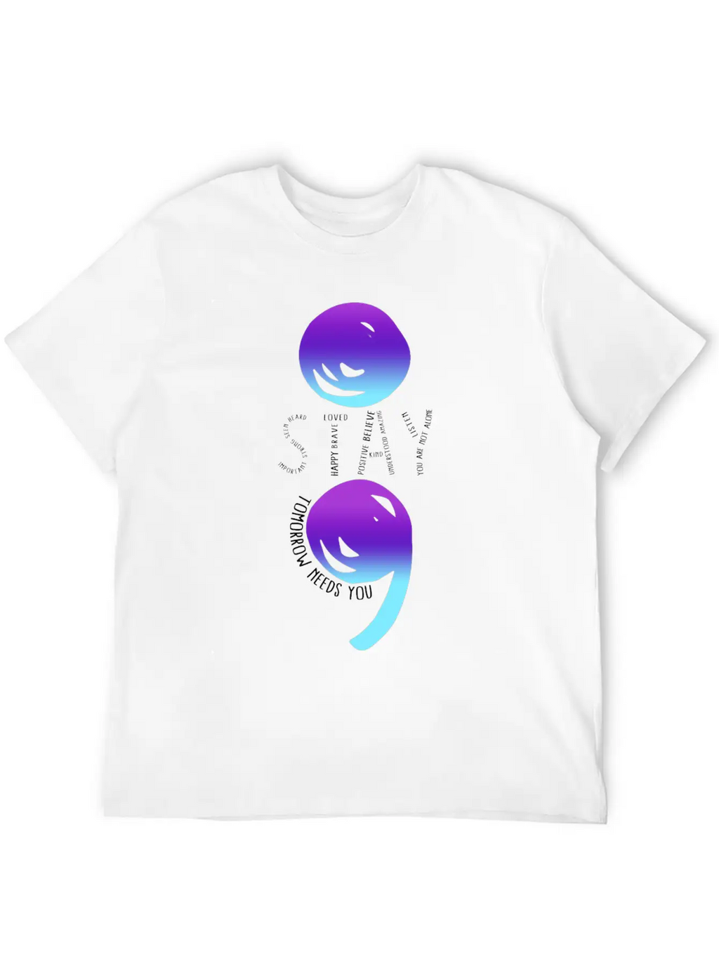 Suicide Prevention Awareness Shirt, Stay Tomorrow Stylish Everyday T-Shirt – Unisex Basic Cotton Tee