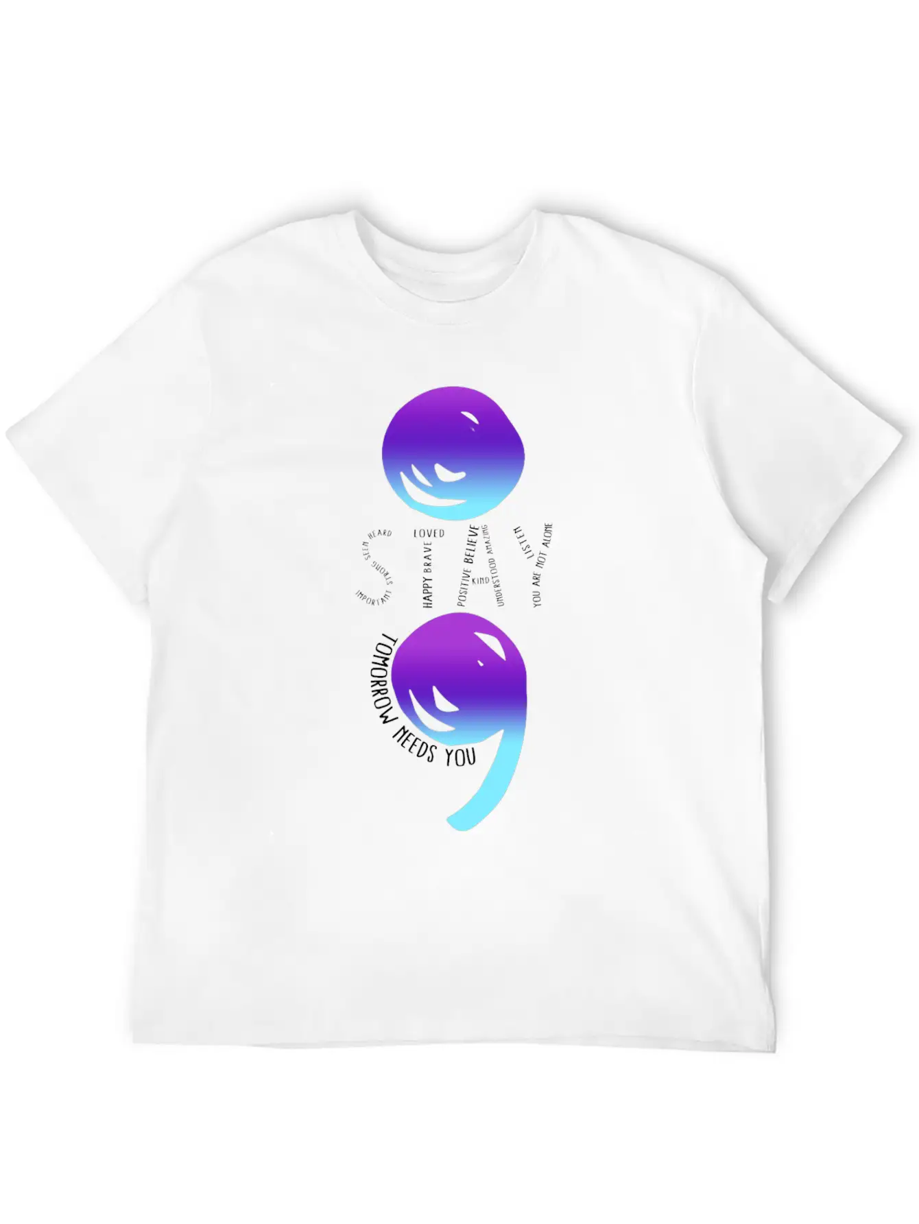 Suicide Prevention Awareness Shirt, Stay Tomorrow Stylish Everyday T-Shirt – Unisex Basic Cotton Tee