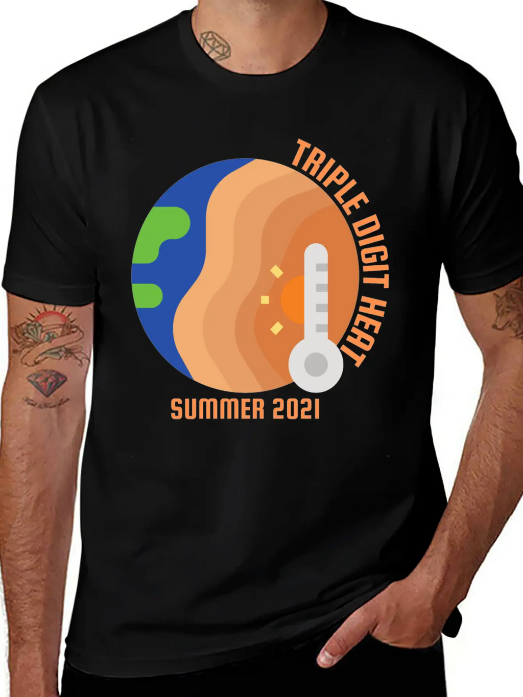 Summer 2021 - Triple Digit Heat Breathable Soft Cotton T-Shirt – Timeless Casual Look