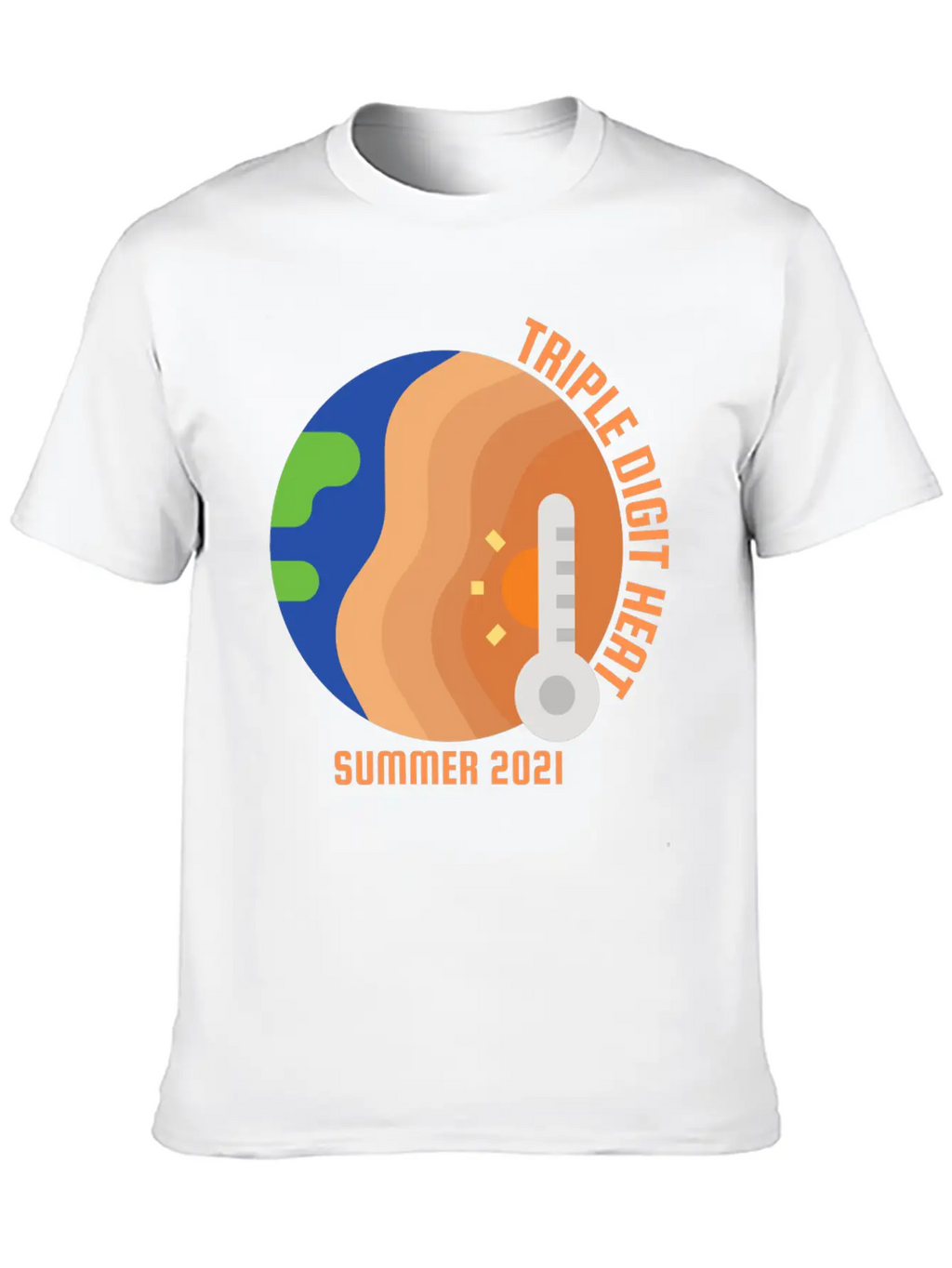 Summer 2021 - Triple Digit Heat Breathable Soft Cotton T-Shirt – Timeless Casual Look