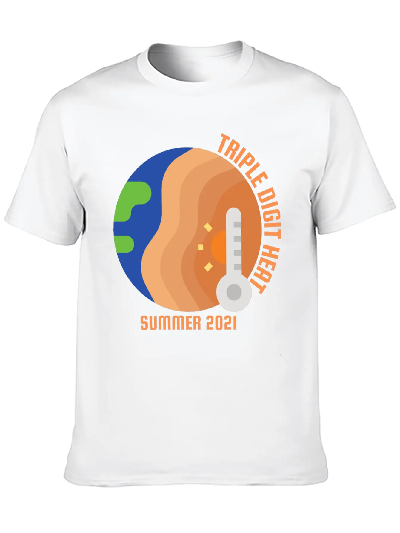 Summer 2021 - Triple Digit Heat Breathable Soft Cotton T-Shirt – Timeless Casual Look