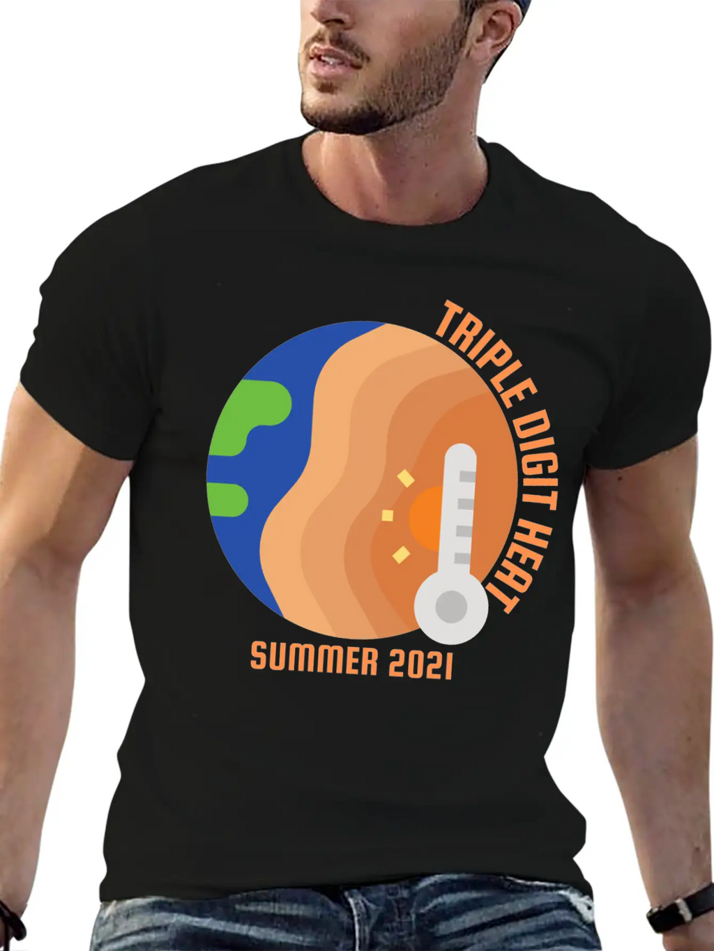 Summer 2021 - Triple Digit Heat Breathable Soft Cotton T-Shirt – Timeless Casual Look