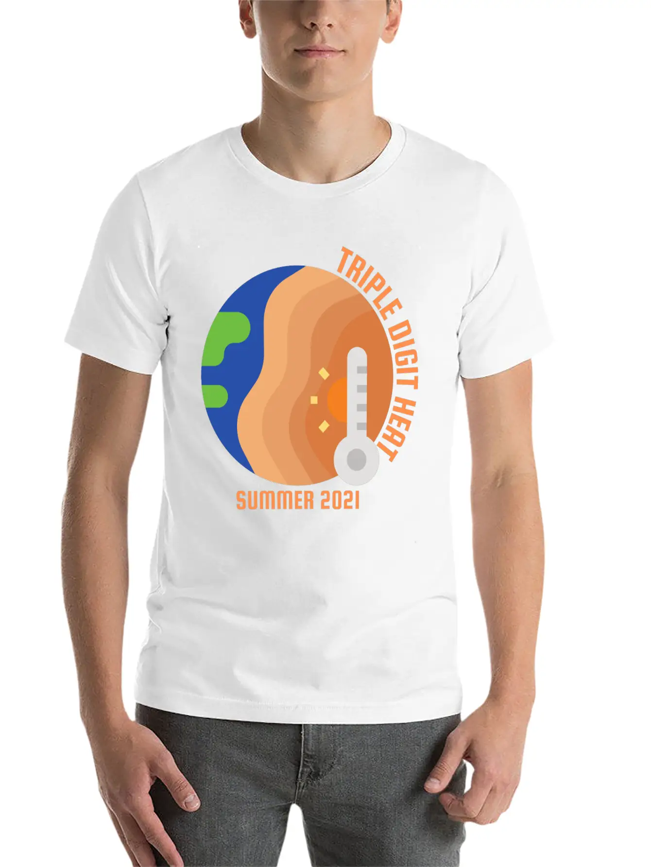 Summer 2021 - Triple Digit Heat Breathable Soft Cotton T-Shirt – Timeless Casual Look
