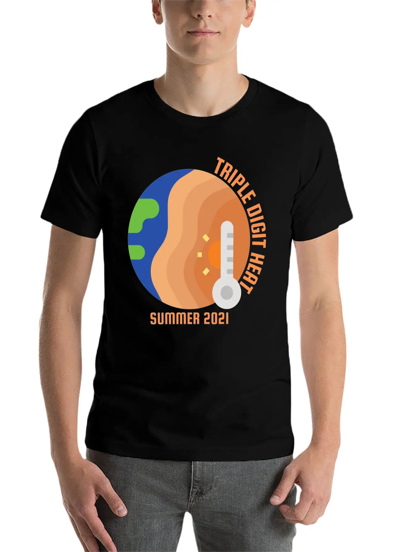 Summer 2021 - Triple Digit Heat Breathable Soft Cotton T-Shirt – Timeless Casual Look