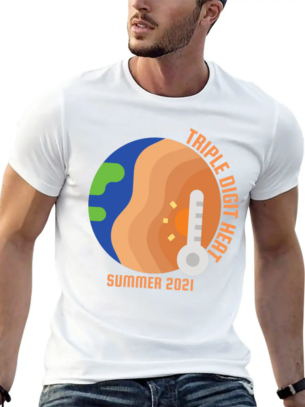 Summer 2021 - Triple Digit Heat Breathable Soft Cotton T-Shirt – Timeless Casual Look