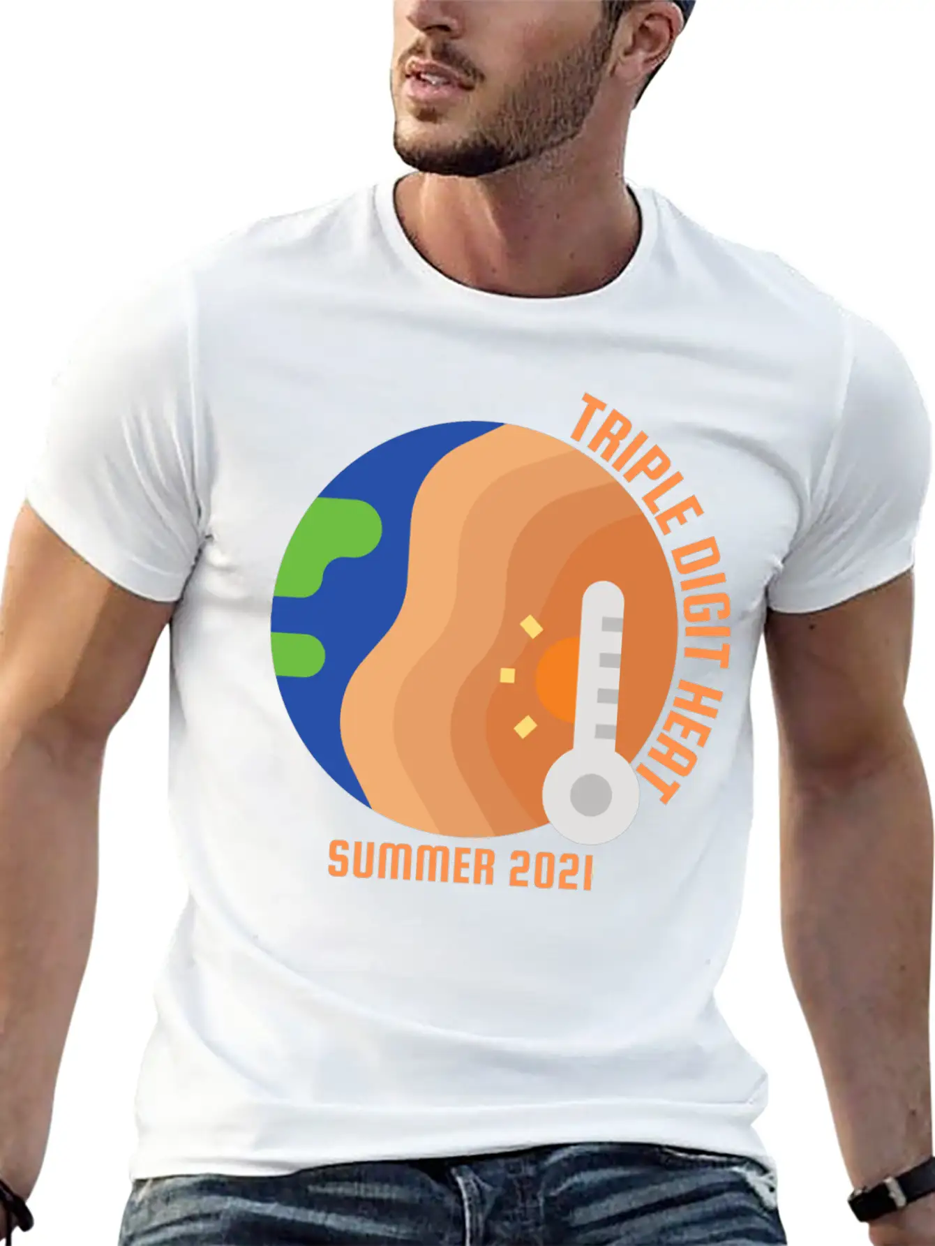 Summer 2021 - Triple Digit Heat Breathable Soft Cotton T-Shirt – Timeless Casual Look