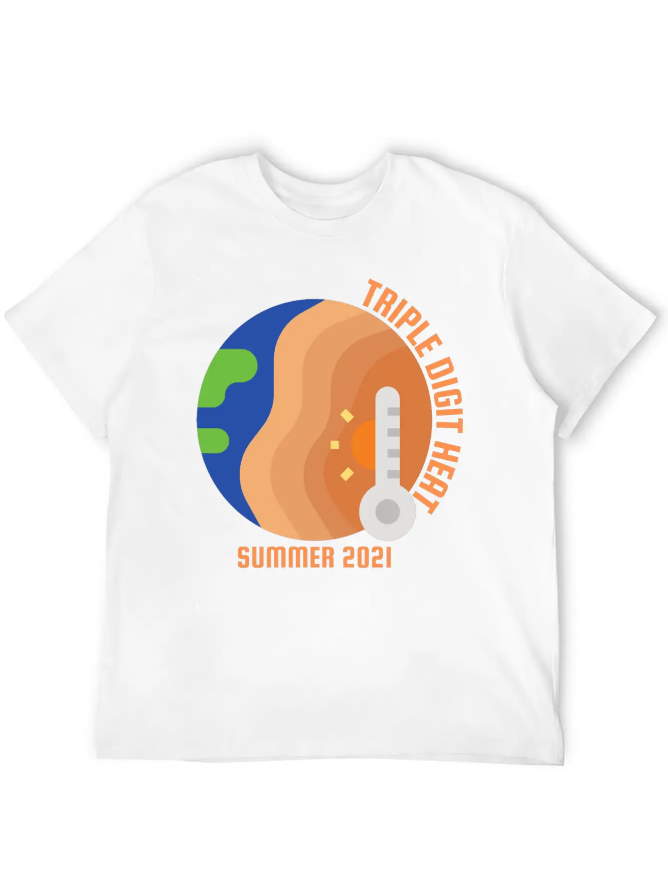 Summer 2021 - Triple Digit Heat Breathable Soft Cotton T-Shirt – Timeless Casual Look