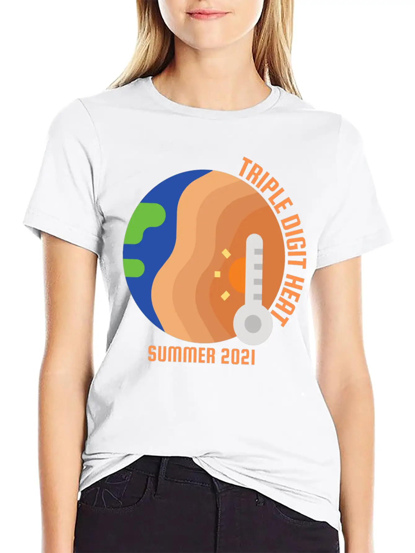 Summer 2021 - Triple Digit Heat Breathable Soft Cotton T-Shirt – Timeless Casual Look