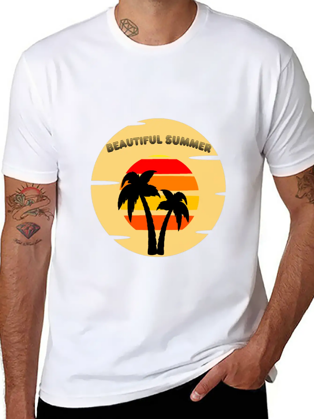 Summer Breathable Soft Cotton T-Shirt – Timeless Casual Look