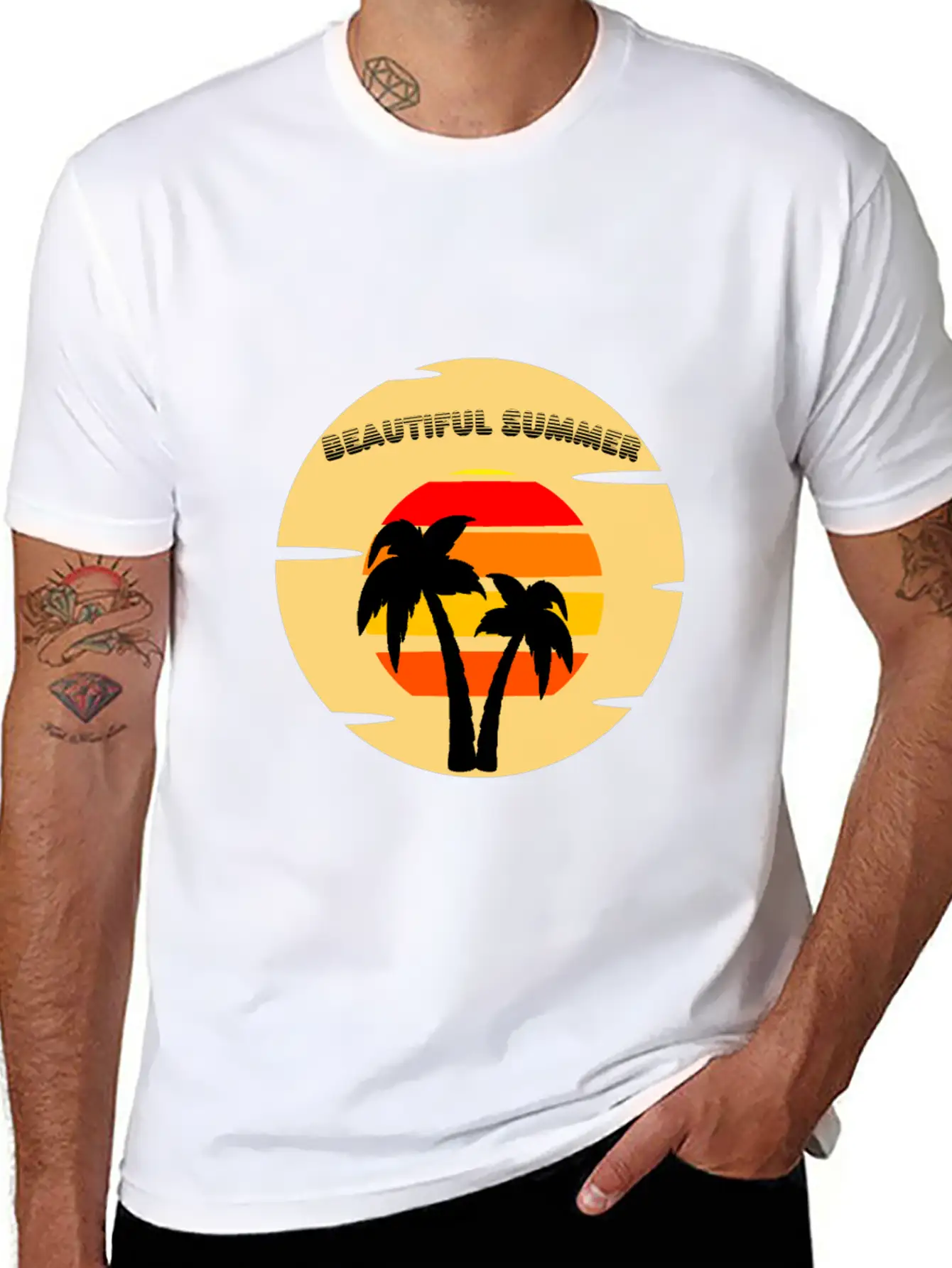 Summer Breathable Soft Cotton T-Shirt – Timeless Casual Look