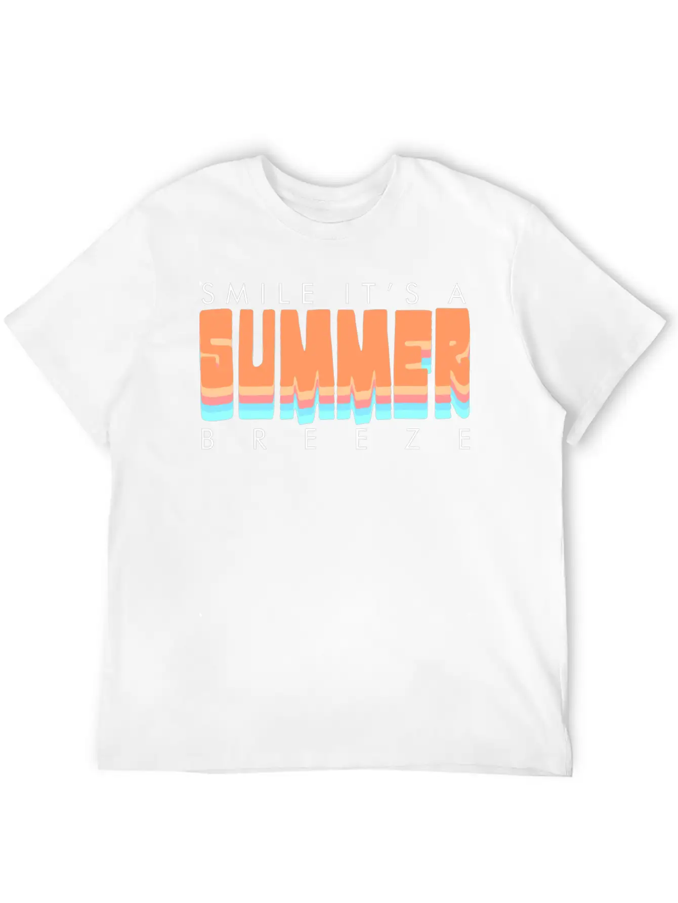 Summer Breeze Unisex Casual T-Shirt – Clean Design For Daily Comfort