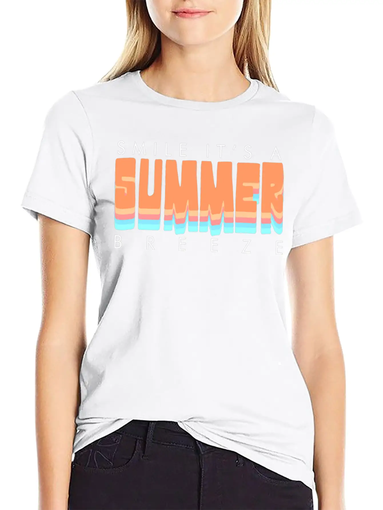 Summer Breeze Unisex Casual T-Shirt – Clean Design For Daily Comfort