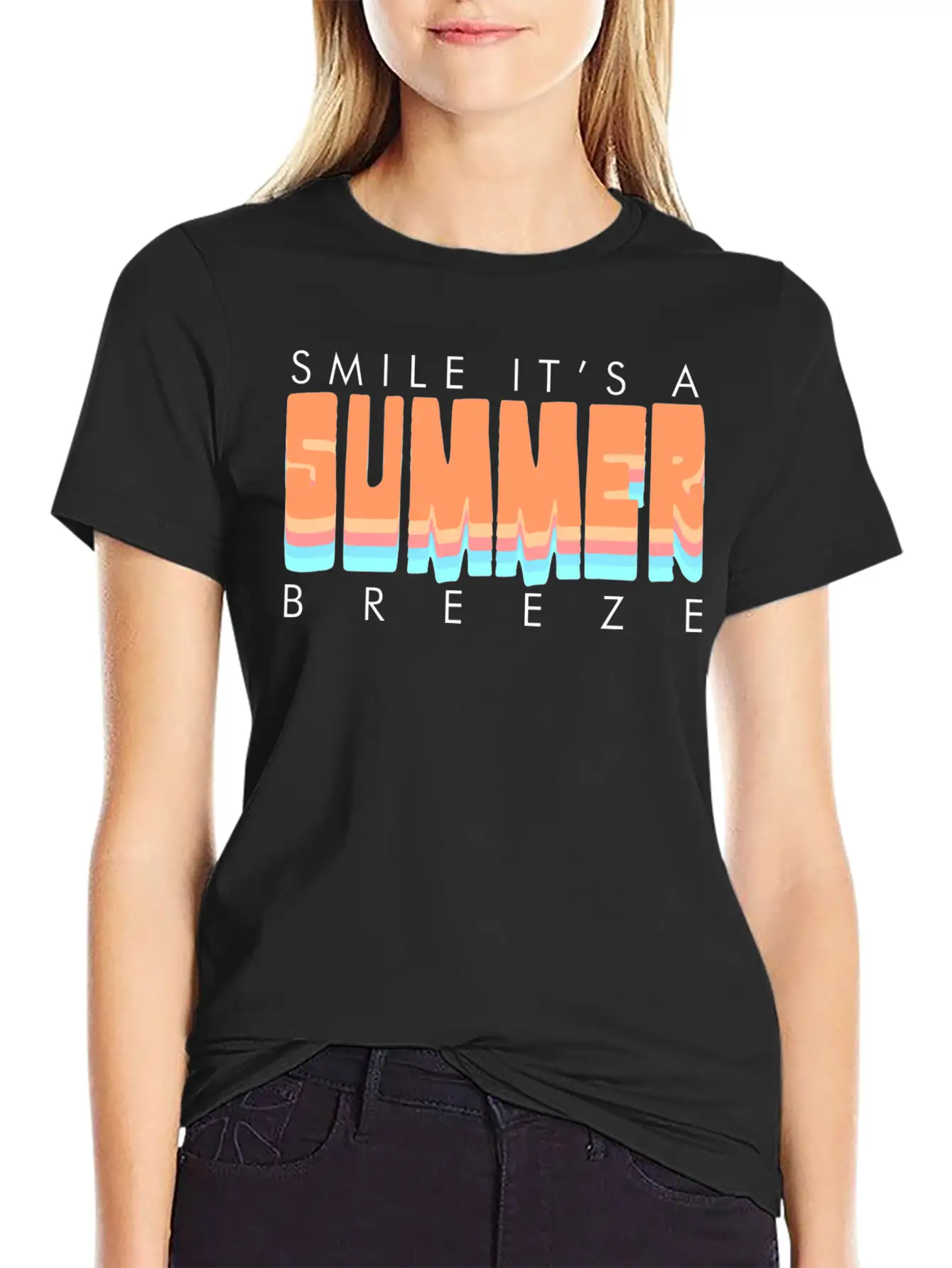 Summer Breeze Unisex Casual T-Shirt – Clean Design For Daily Comfort