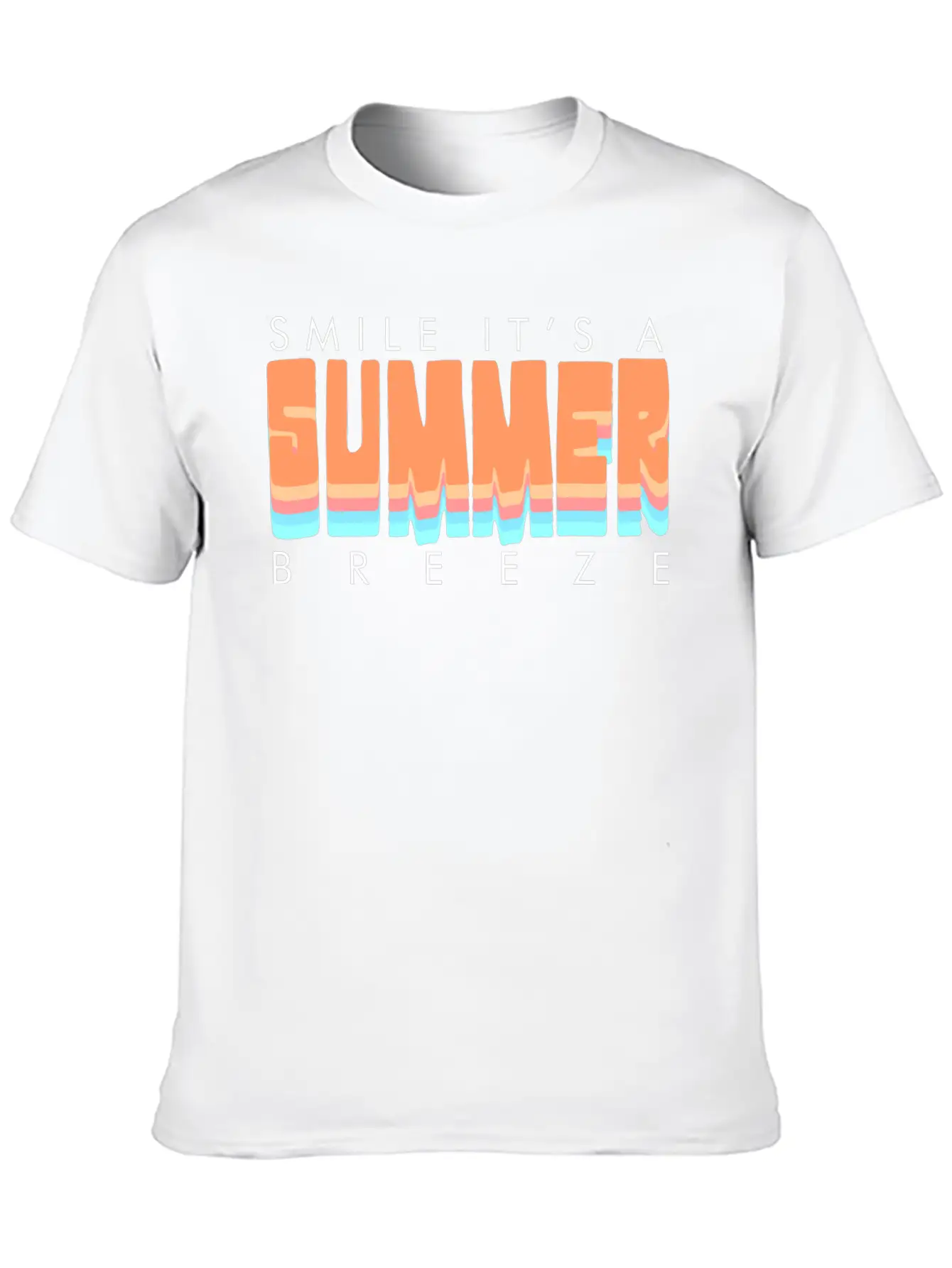 Summer Breeze Unisex Casual T-Shirt – Clean Design For Daily Comfort