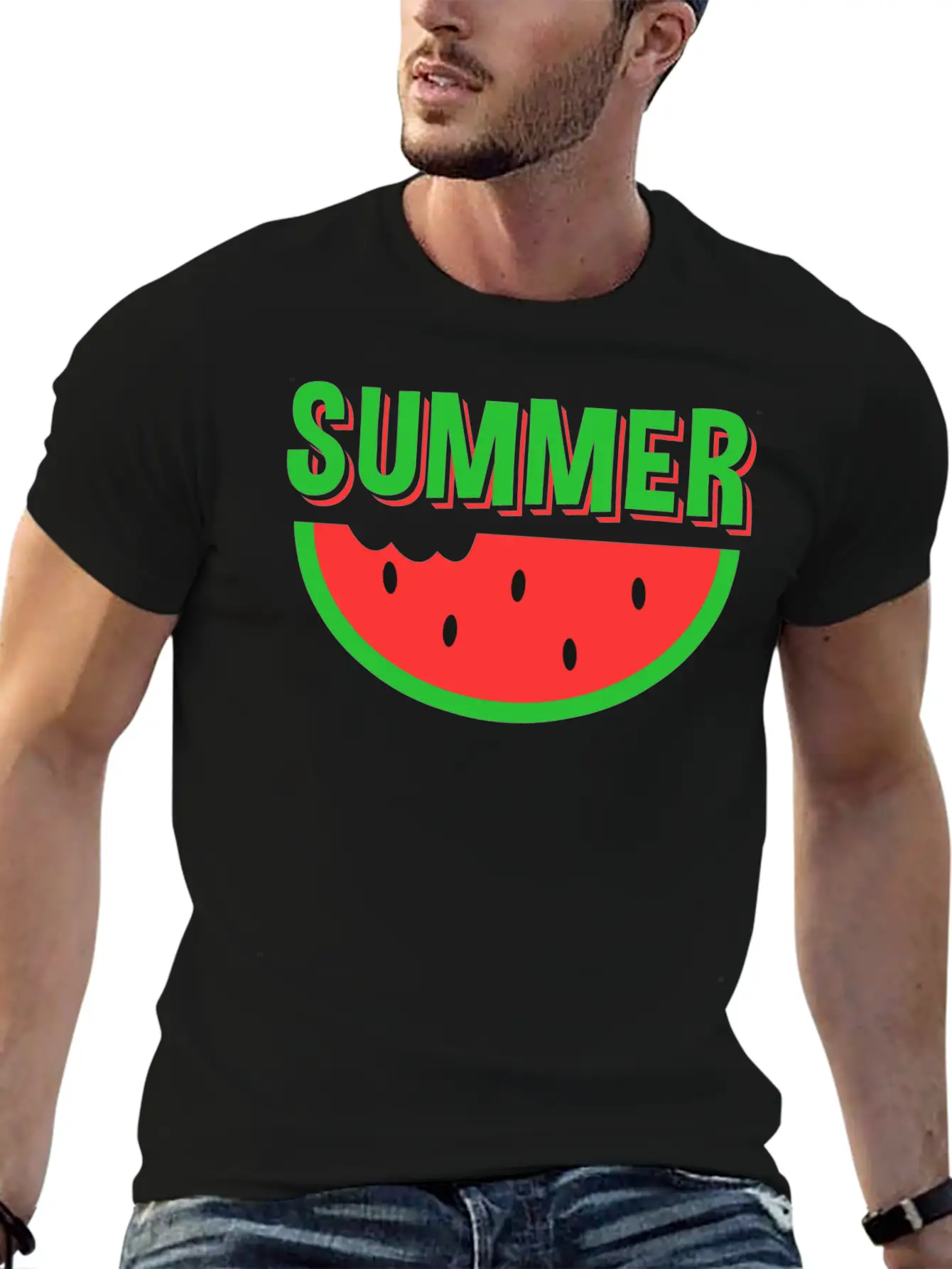 SUMMER Casual Graphic T-Shirt – Simple And Comfortable Daily Wear