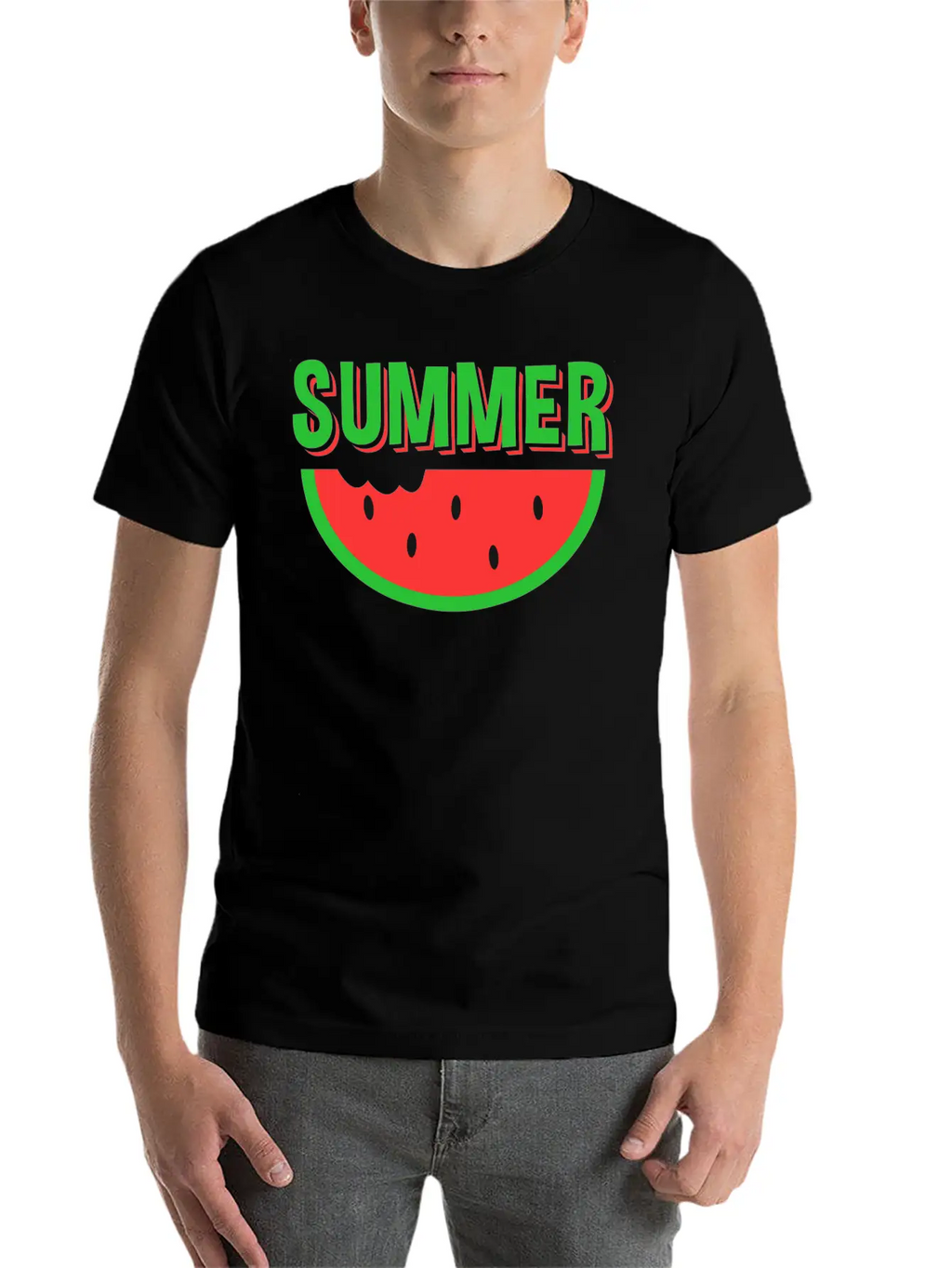 SUMMER Casual Graphic T-Shirt – Simple And Comfortable Daily Wear