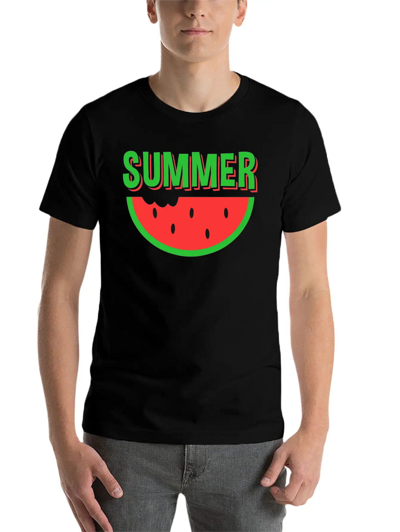 SUMMER Casual Graphic T-Shirt – Simple And Comfortable Daily Wear